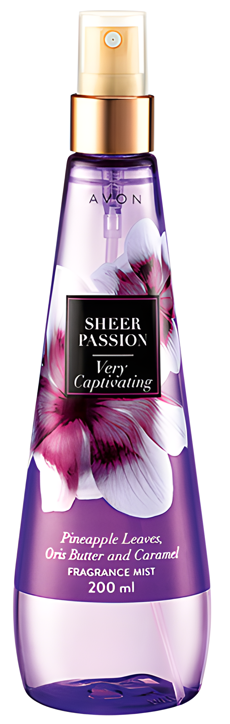 Sheer Passion Very Captivating by Avon perfume bottle