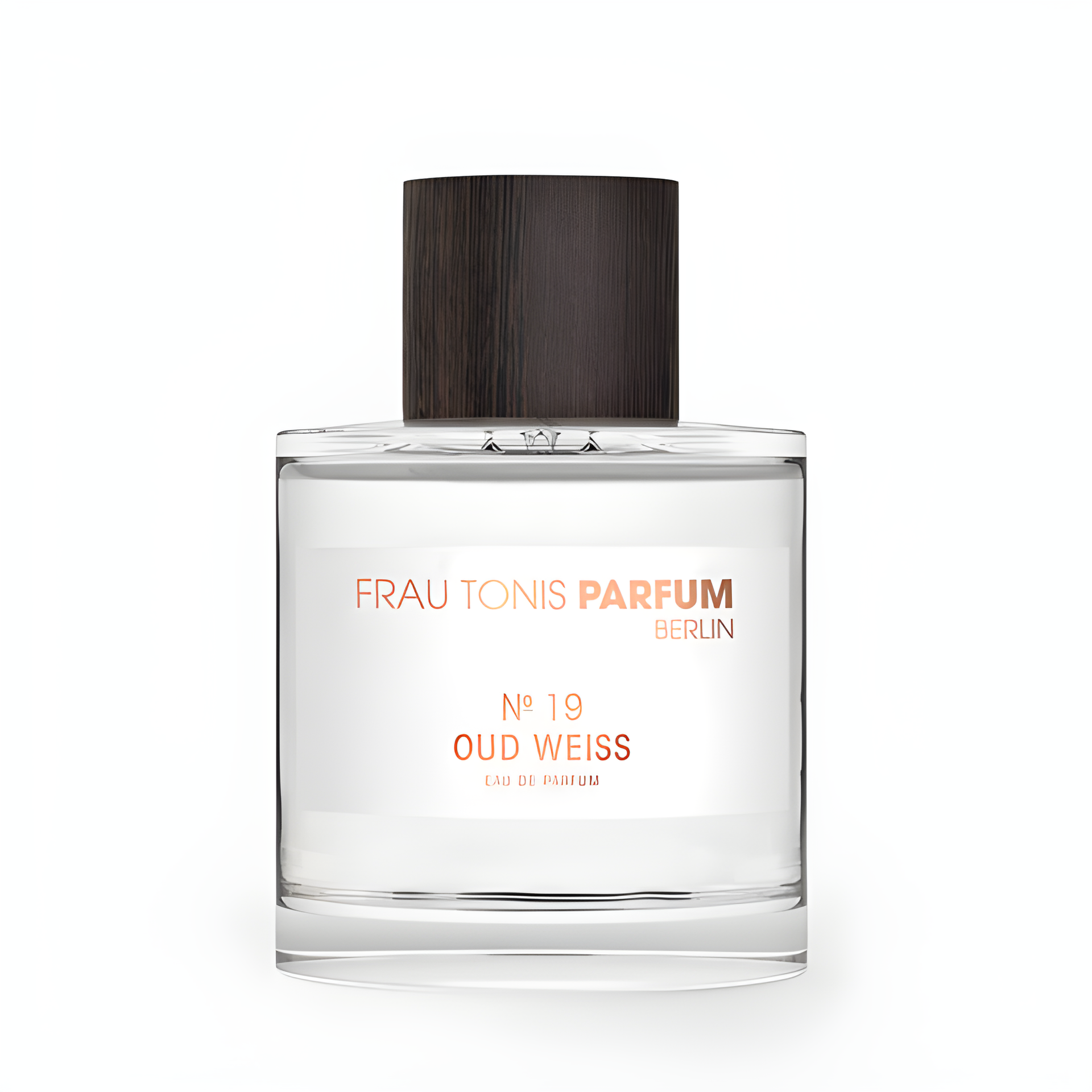 No 19 OUD Weiss (Parfum) by Frau Tonis Parfum perfume bottle