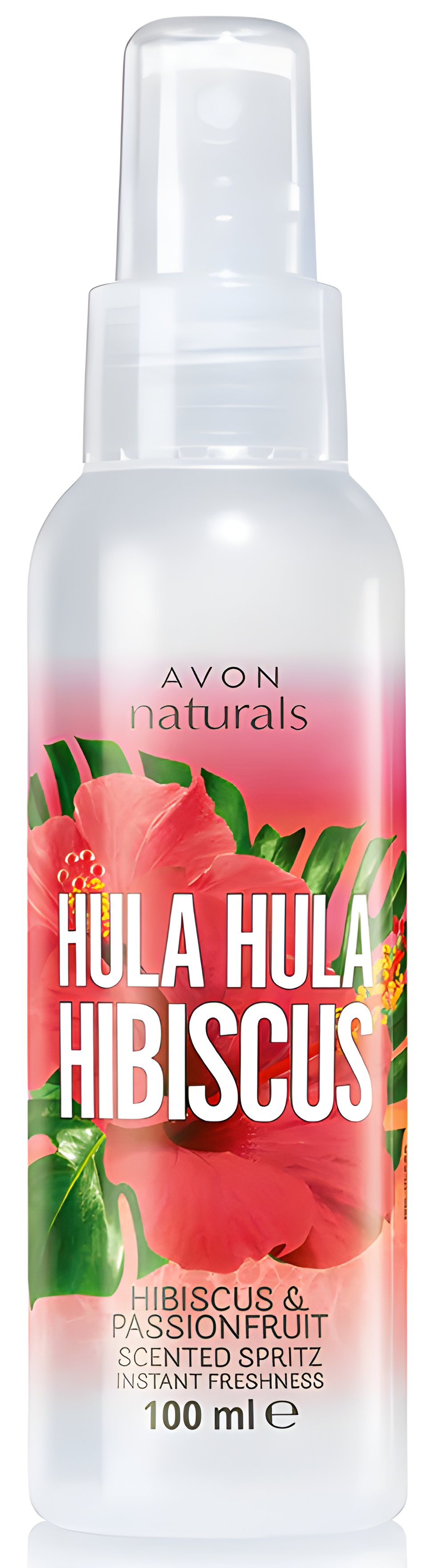 Hula Hula Hibiscus Passionfruit by Avon perfume bottle