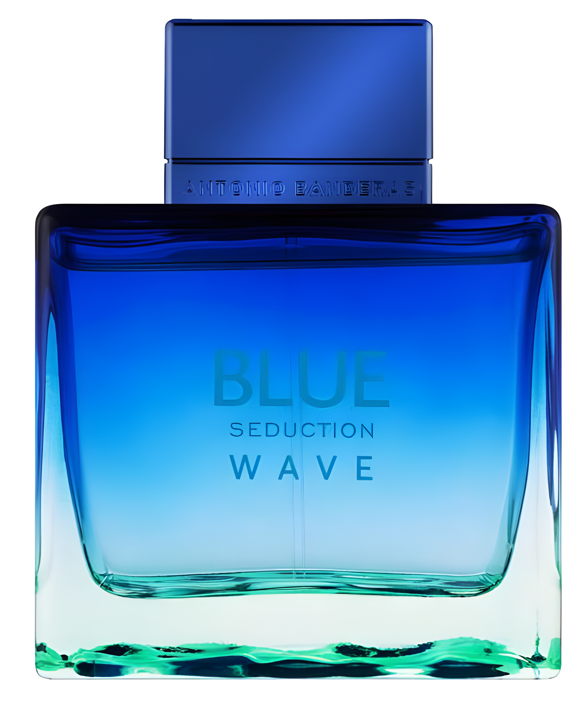 Blue Seduction Wave for Men by Antonio Banderas perfume bottle