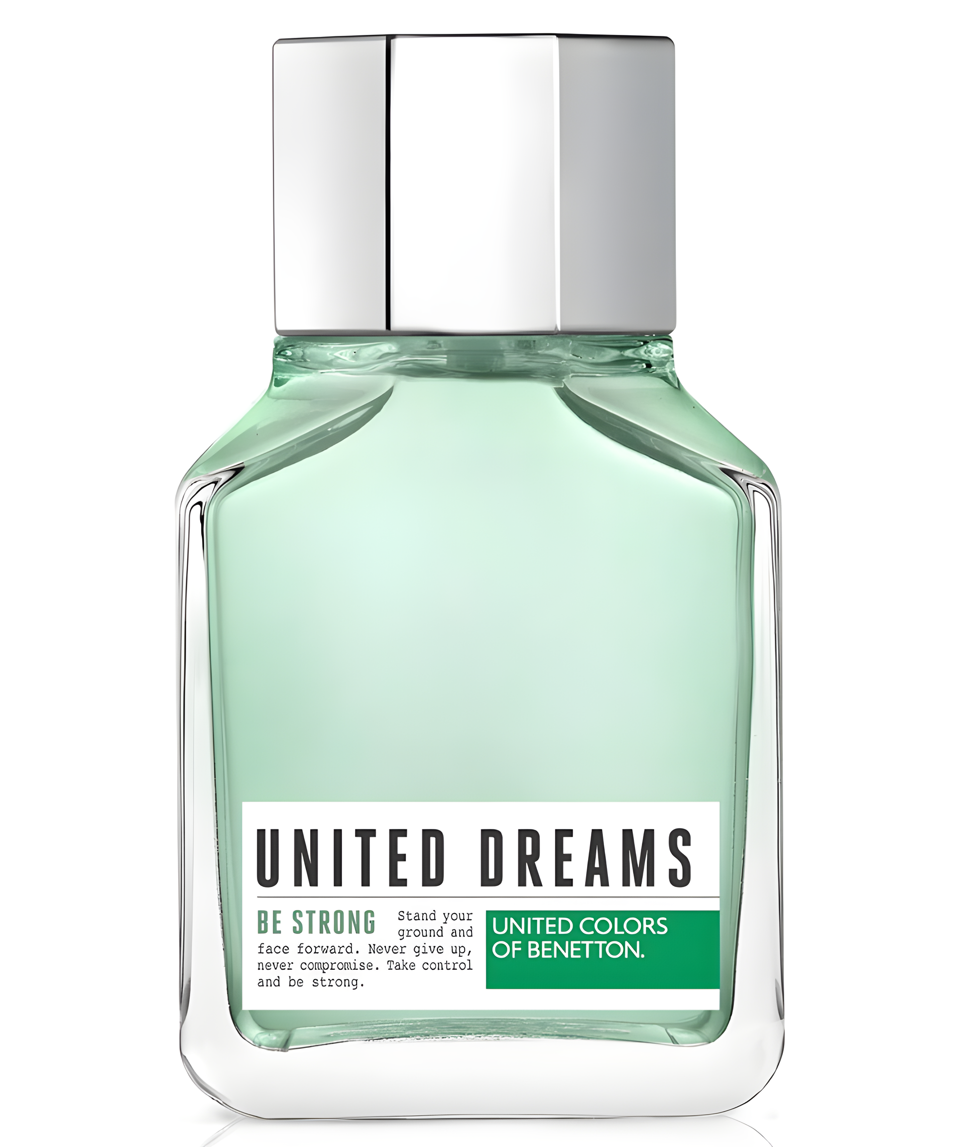 United Dreams Men Be Strong by Benetton perfume bottle