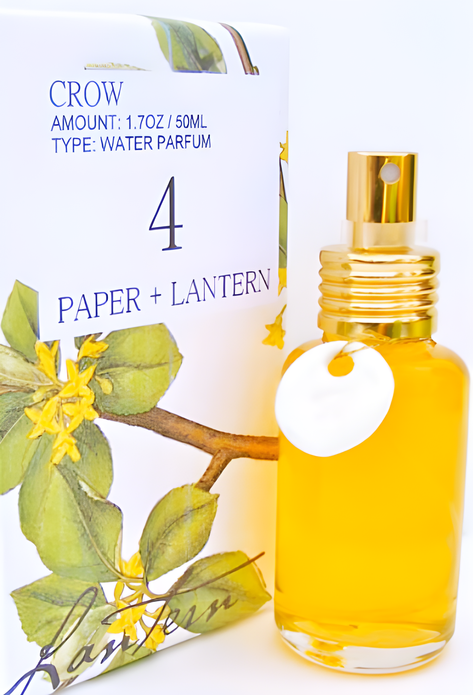 No. 4 Paper + Lantern by Crow perfume bottle