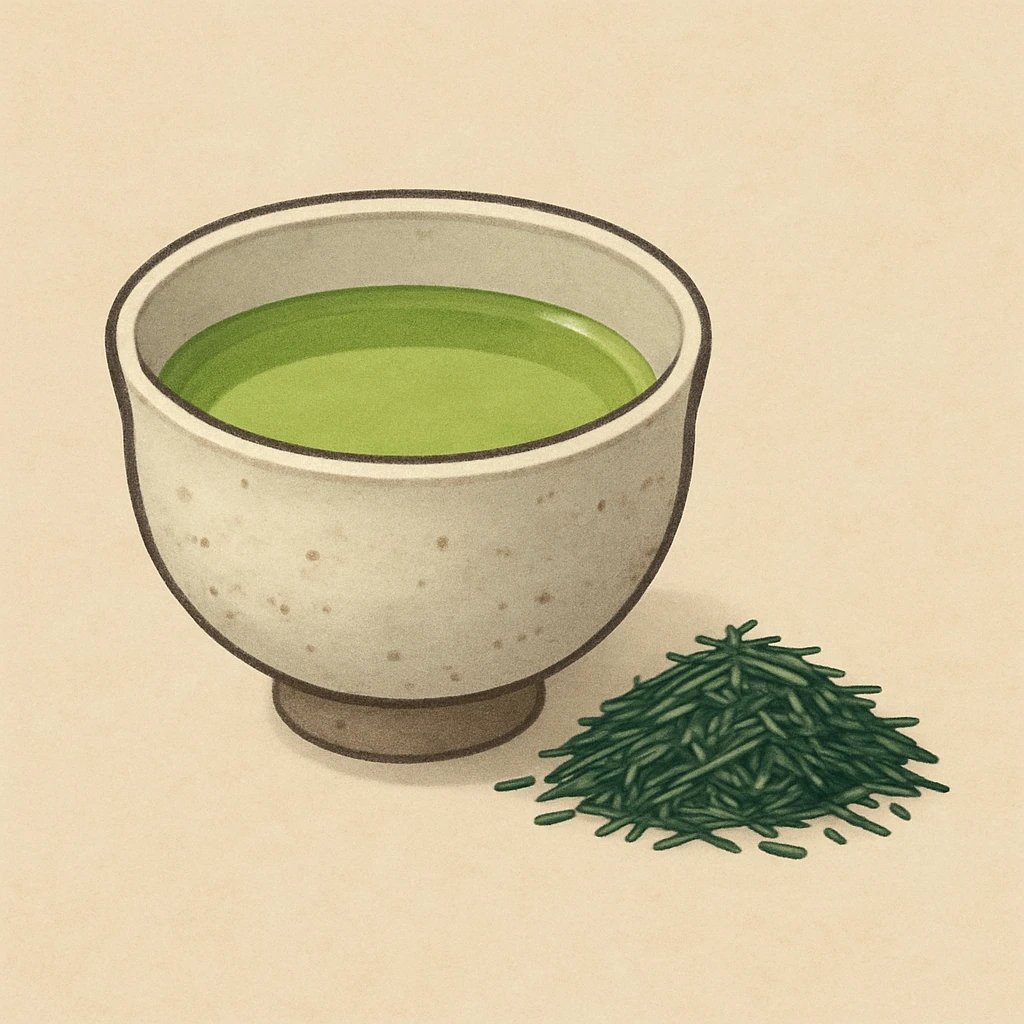 Picture of Japanese Green Tea note