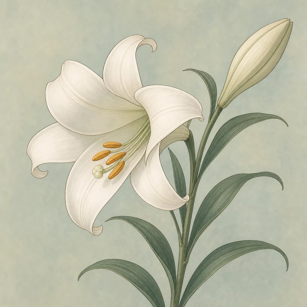 Picture of Madonna Lily note