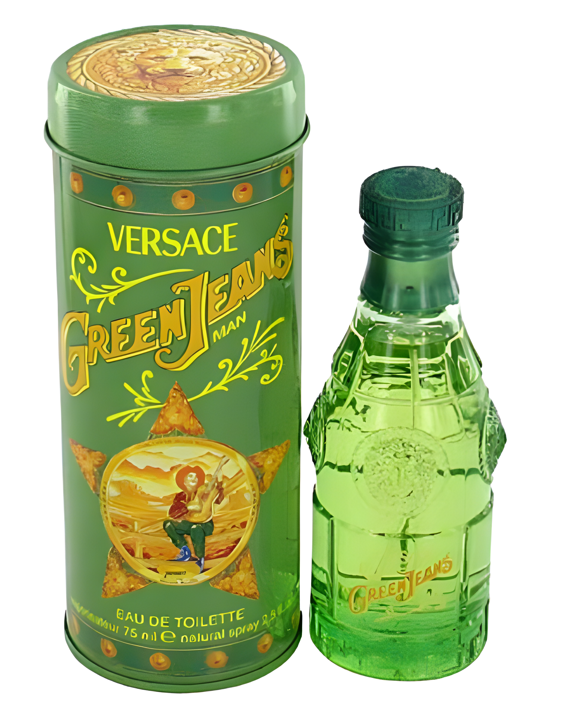 Green Jeans by Versace perfume bottle