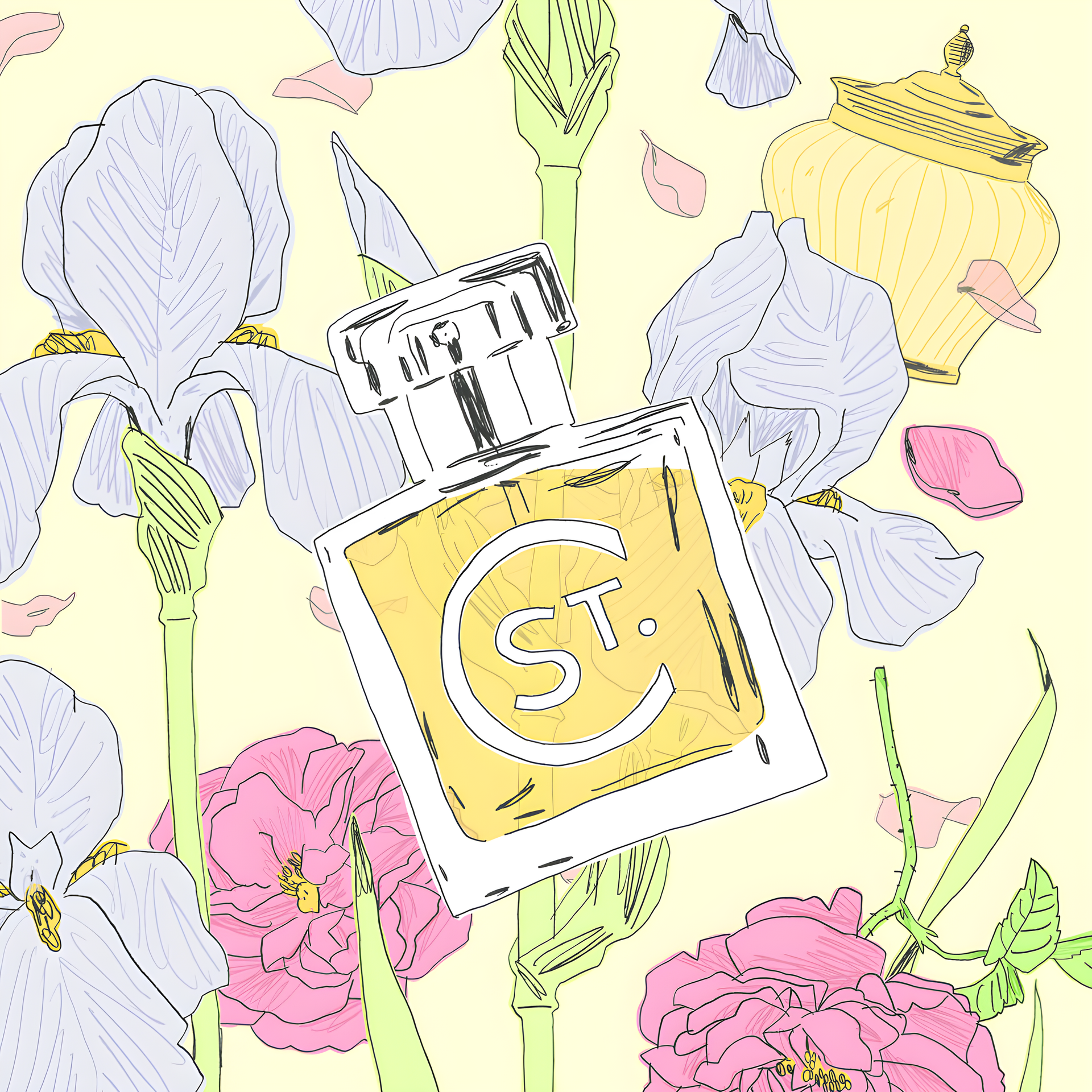 Pandora by St. Clair Scents perfume bottle