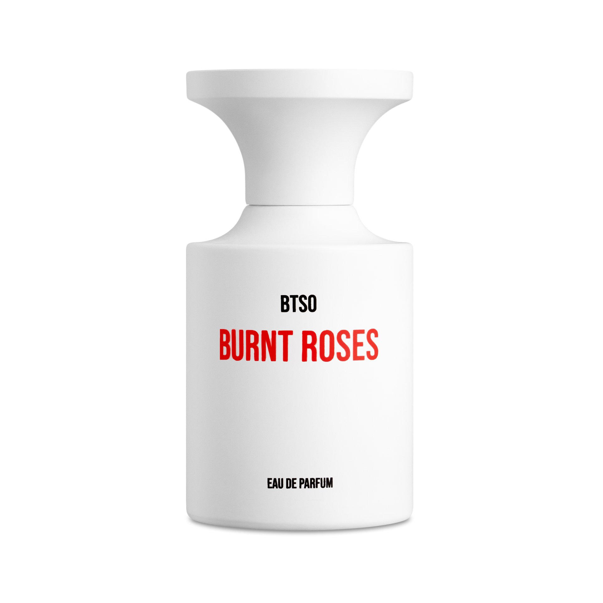 Burnt Roses by BORNTOSTANDOUT® perfume bottle