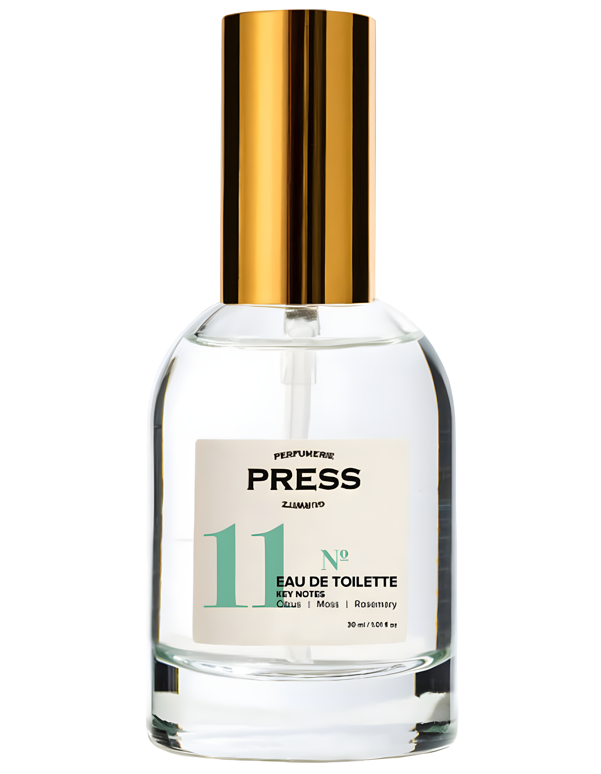 No. 11 by Press Gurwitz Perfumerie perfume bottle