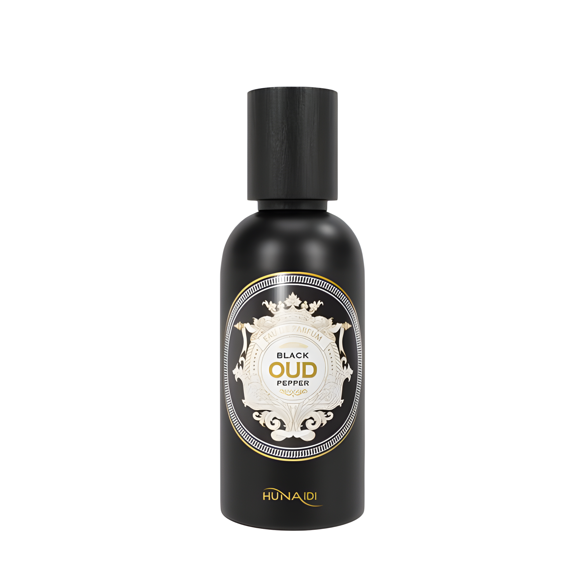 Black Oud Pepper by Al Hunaidi perfume bottle