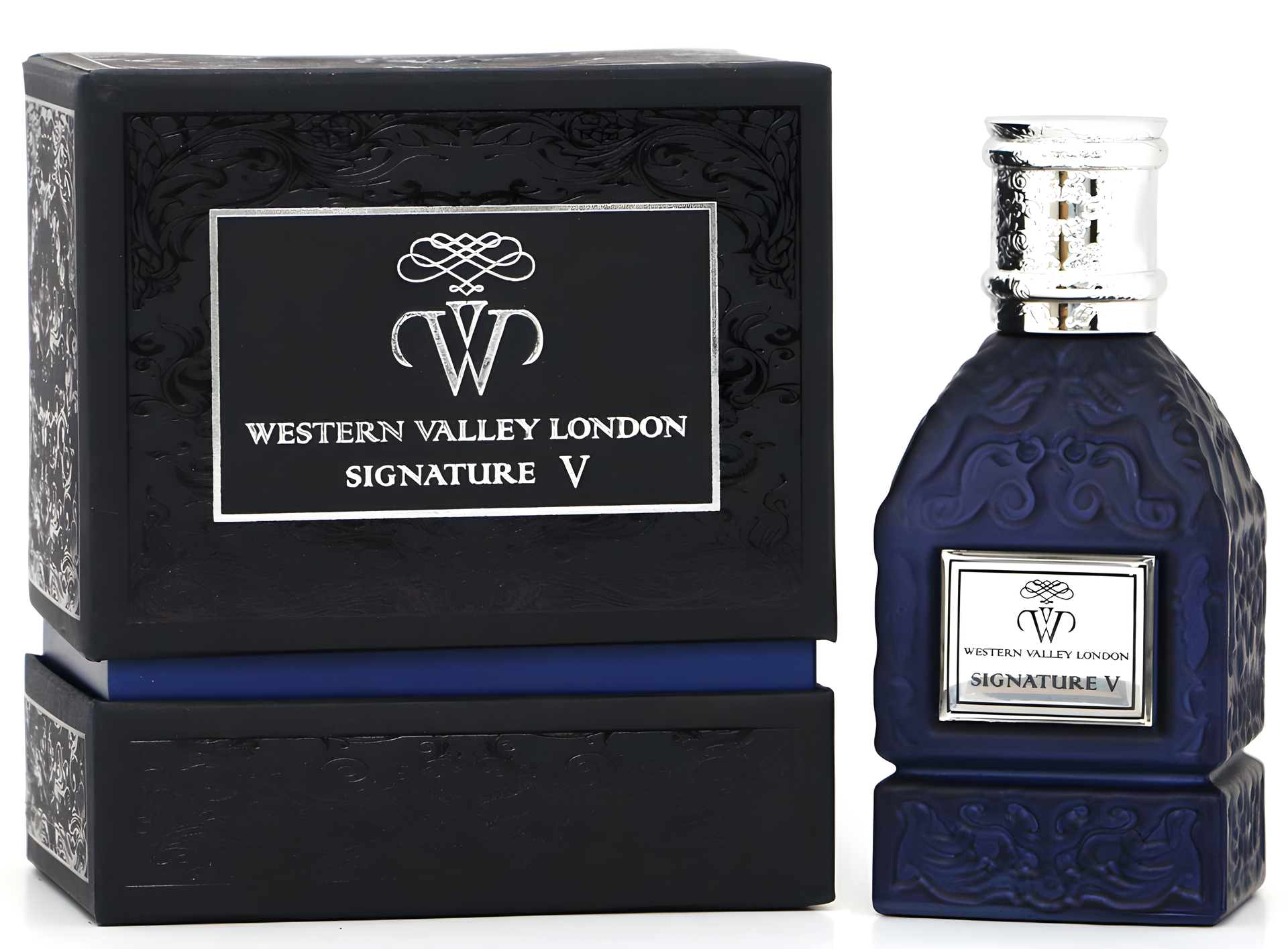 Signature v by Western Valley Avenue London perfume bottle