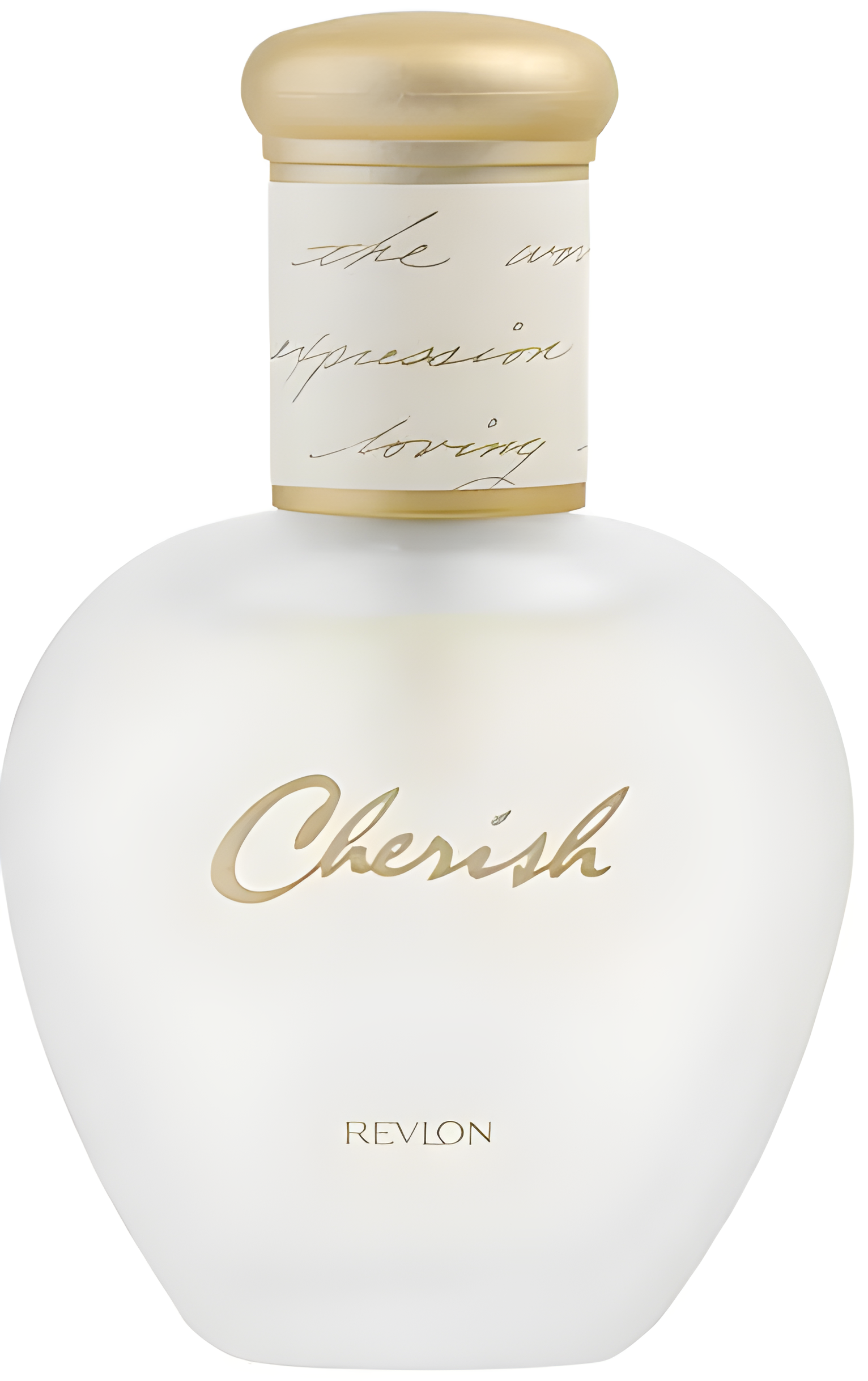 Cherish by Revlon perfume bottle