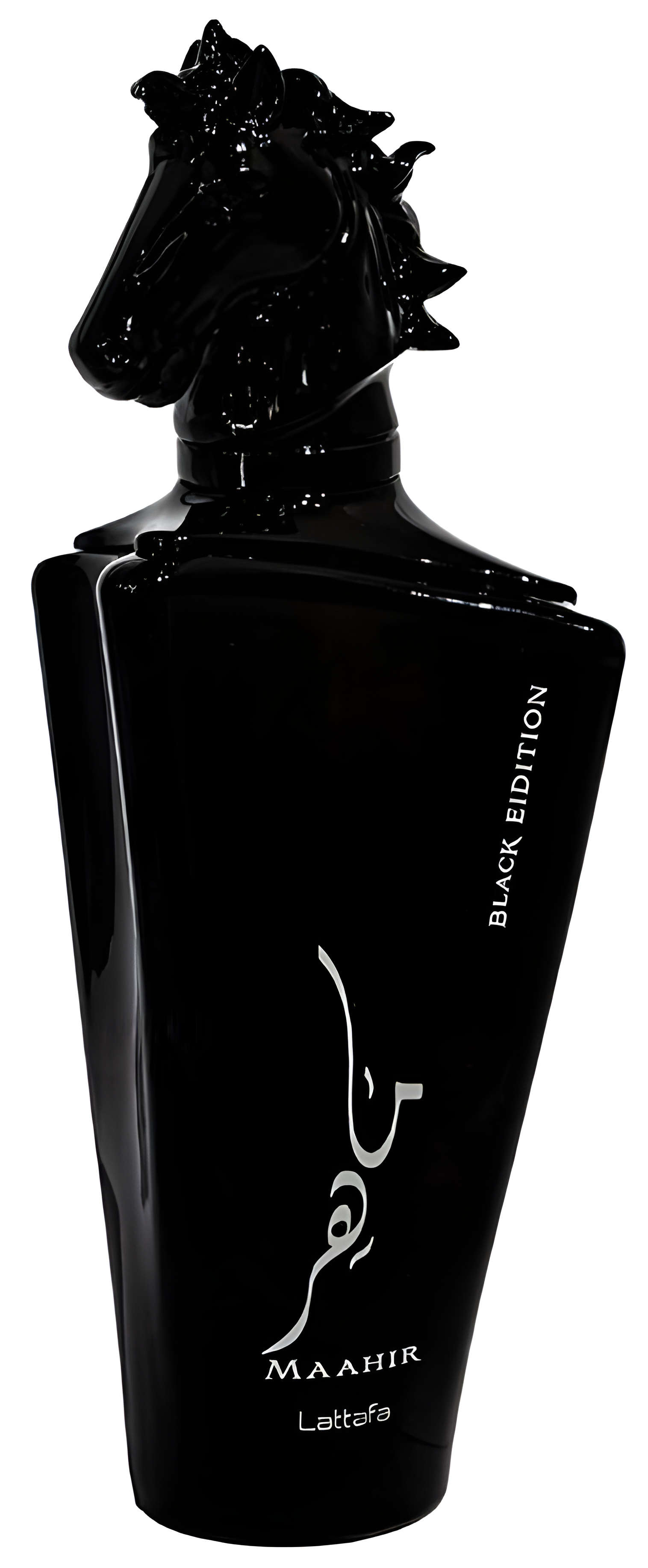 Maahir Black Edition by Lattafa Perfumes perfume bottle