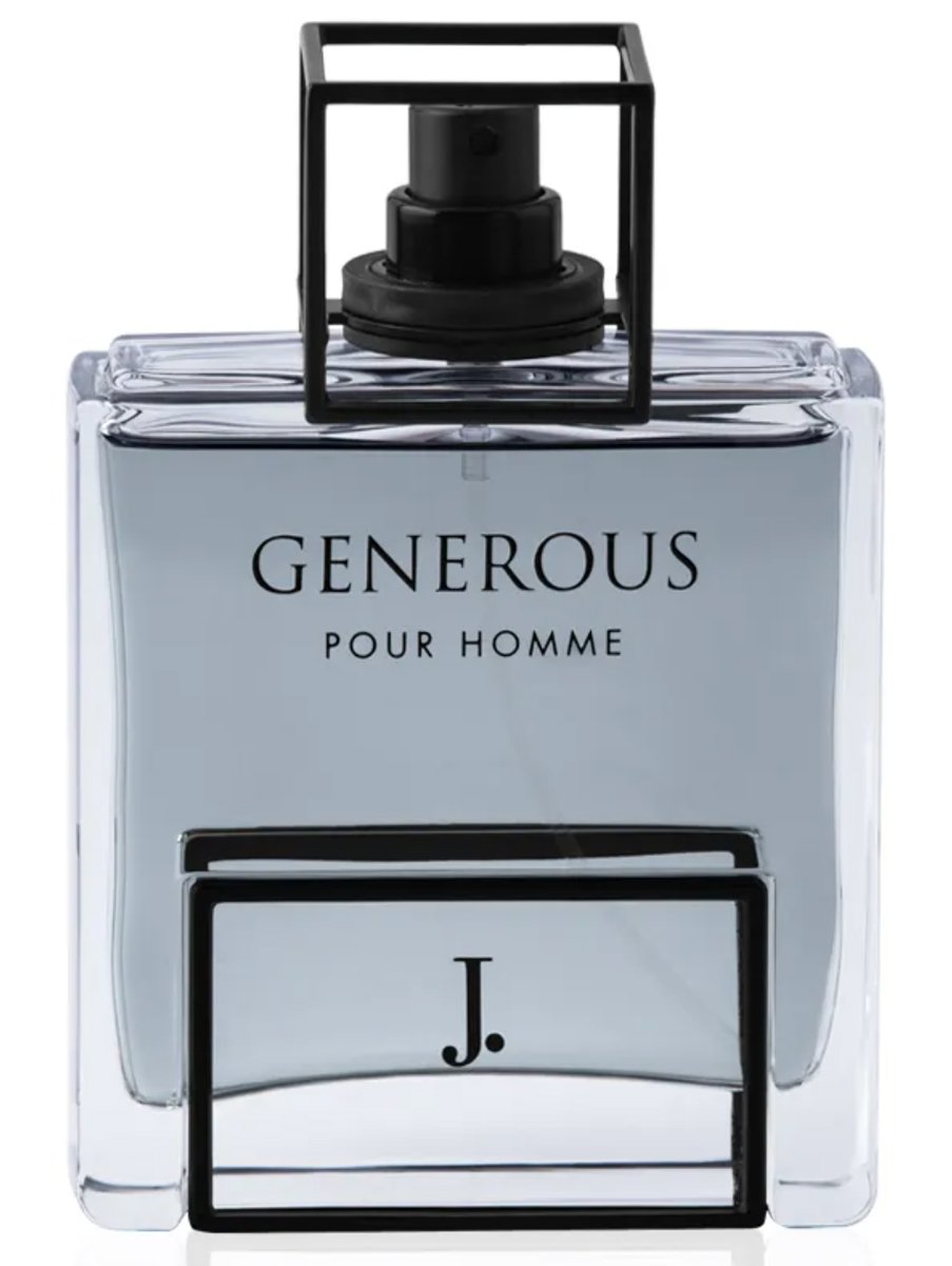 Generous by Junaid Jamshed perfume bottle