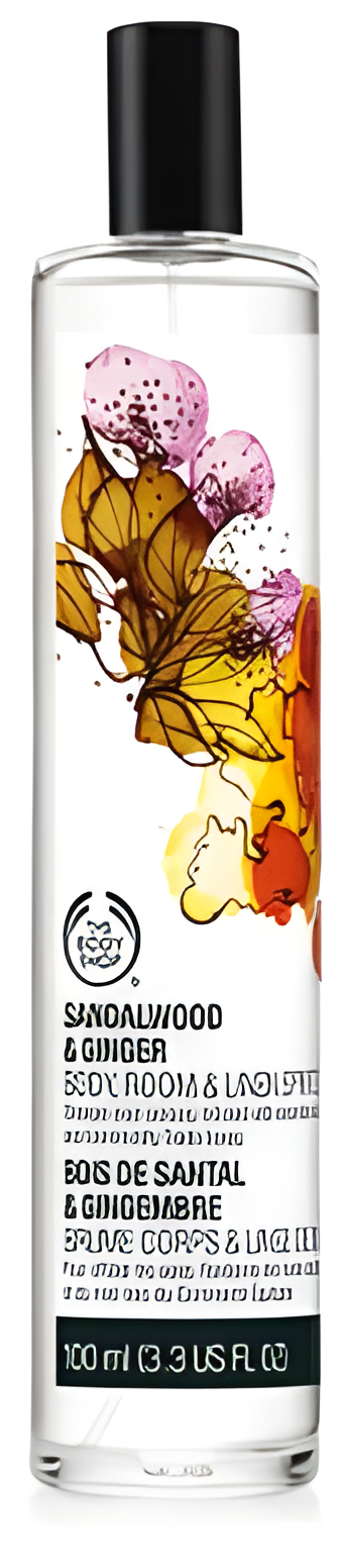 Sandalwood & Ginger by The Body Shop perfume bottle