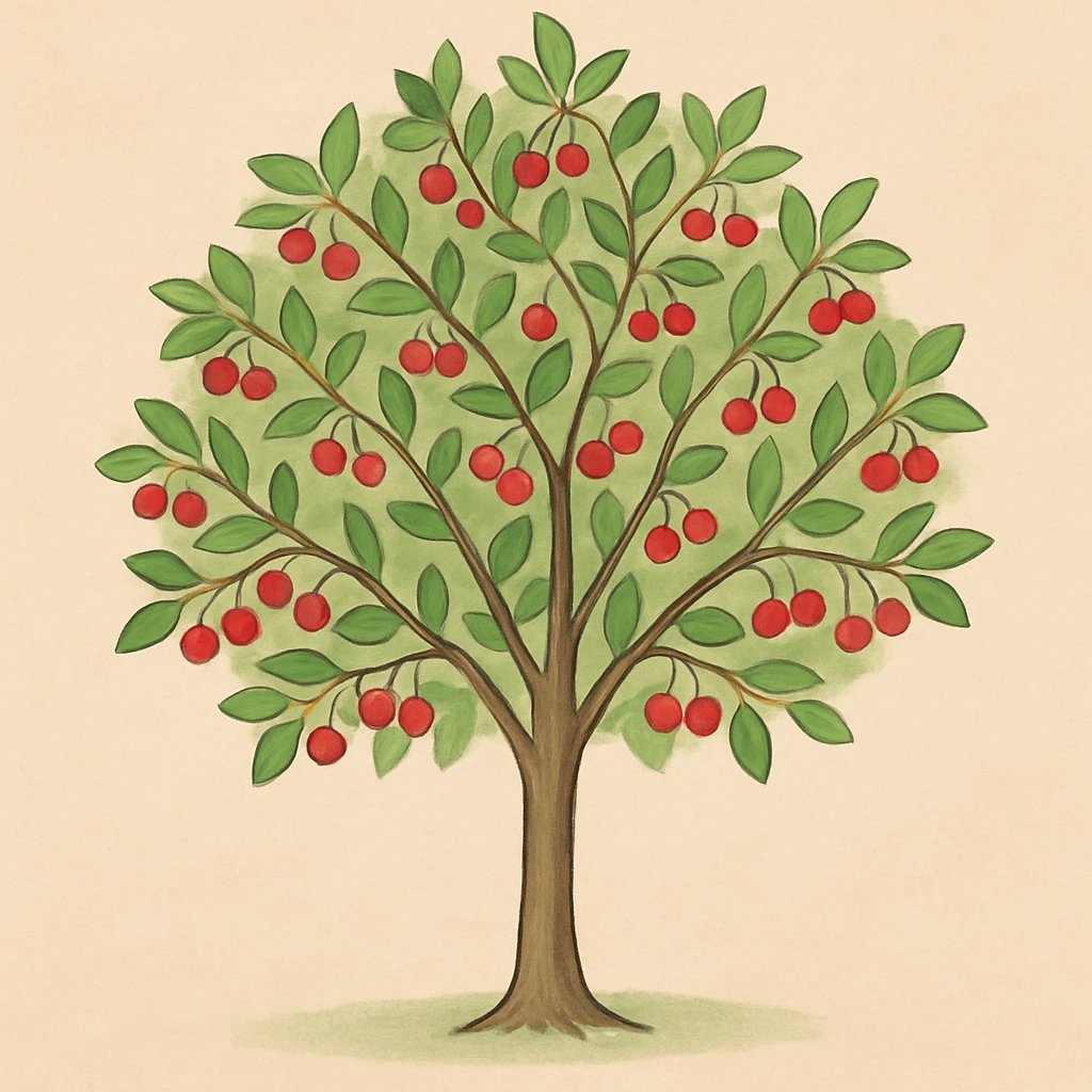 Picture of Cherry Tree note