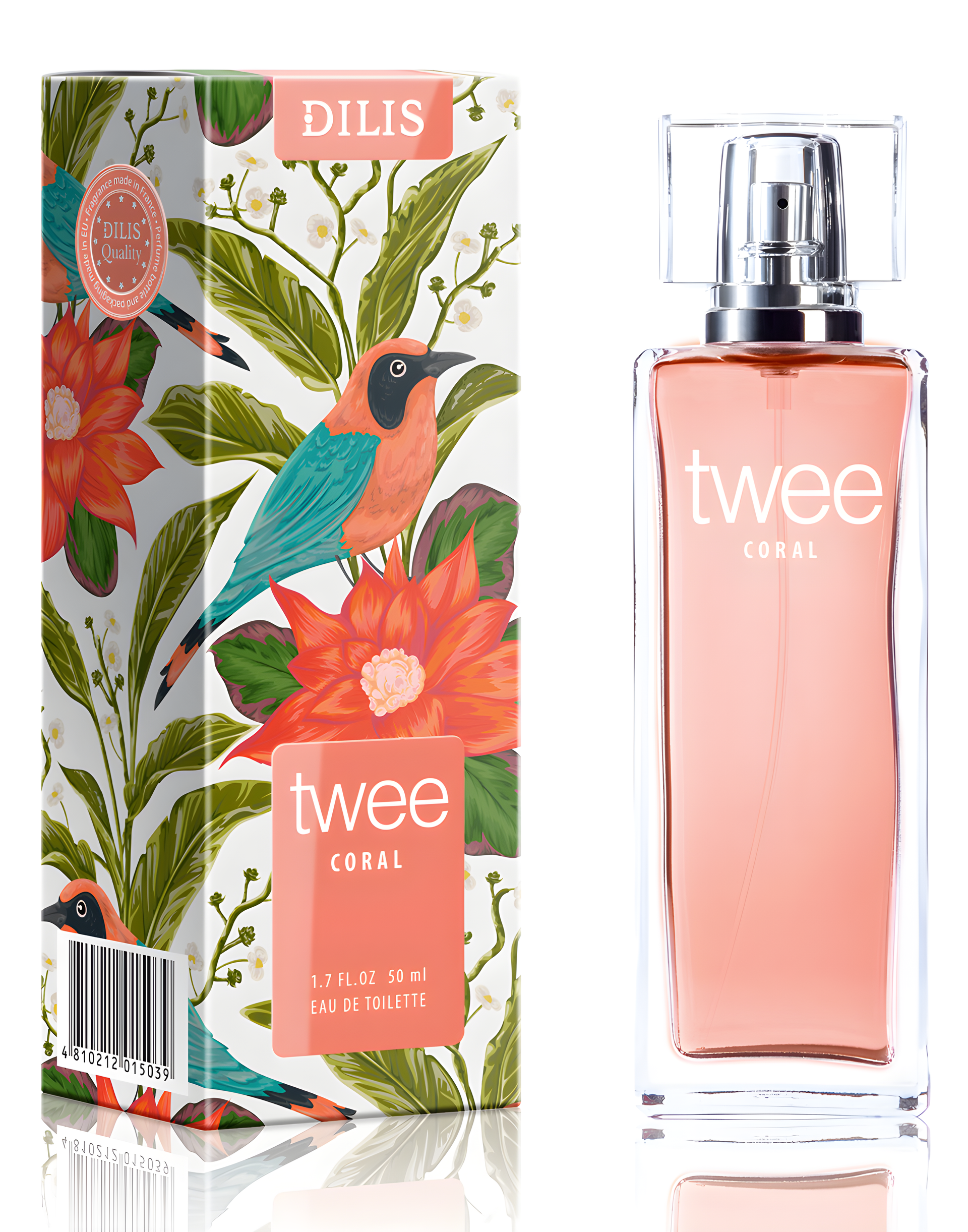 Twee Coral by Dilís Parfum perfume bottle