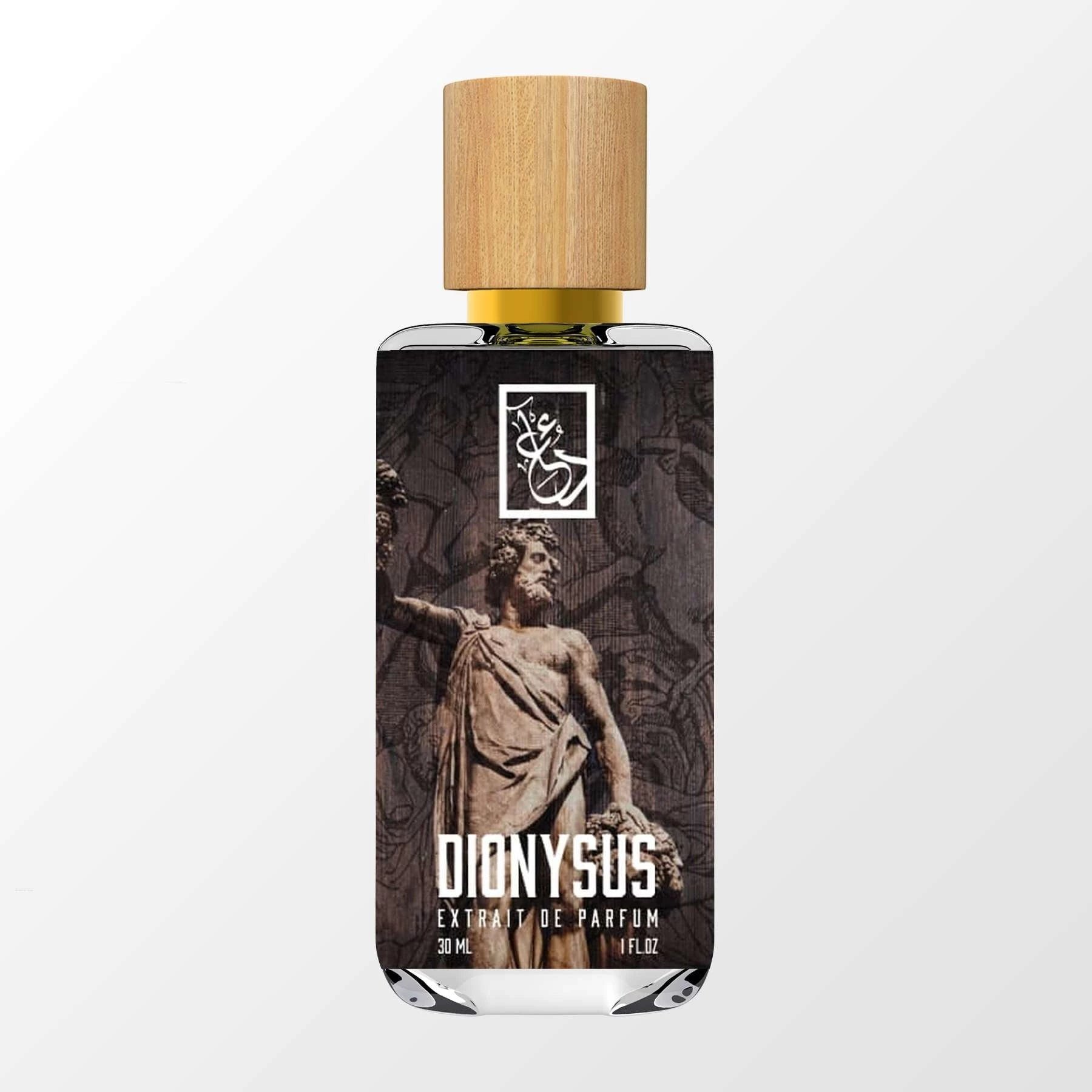 Dionysus by The Dua Brand perfume bottle