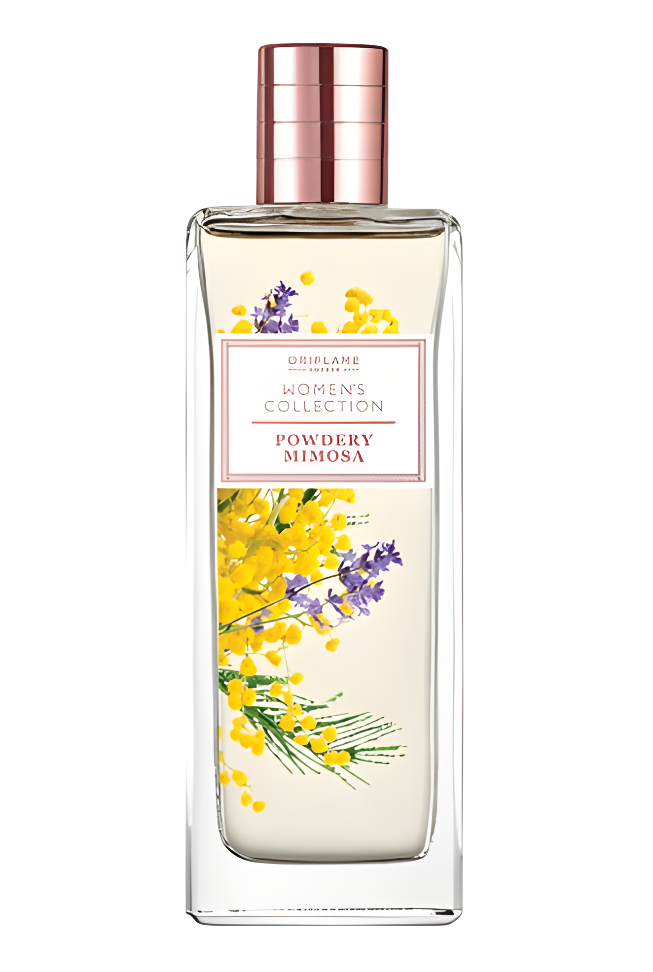 Powdery Mimosa by Oriflame perfume bottle