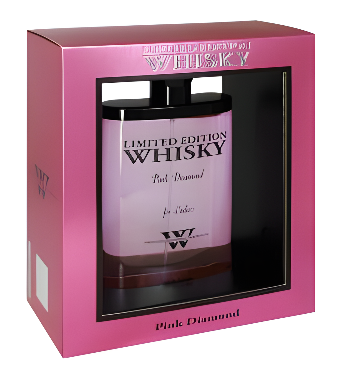 Whisky Pink Diamond by Evaflor perfume bottle