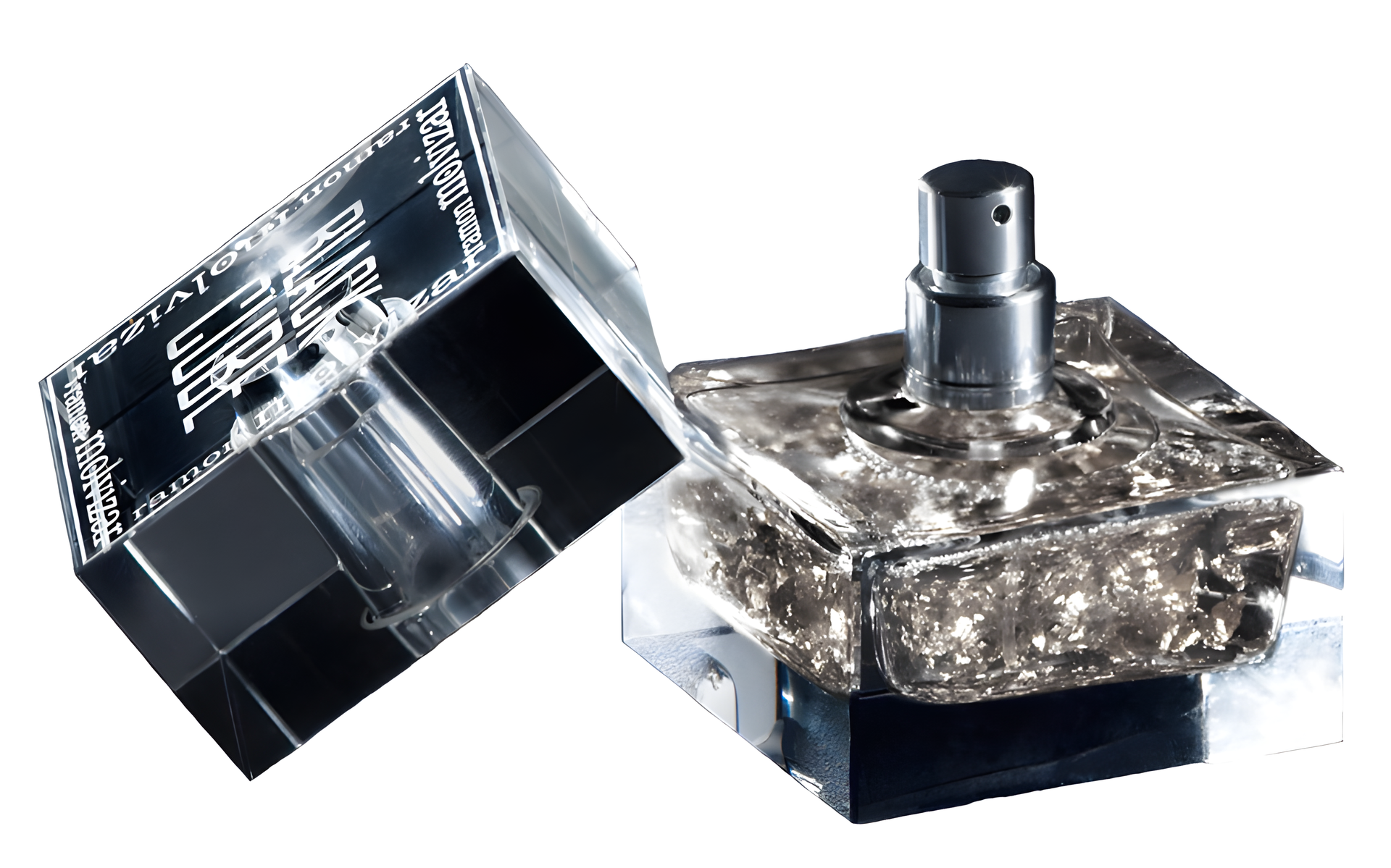 Black Cube by Ramon Molvizar perfume bottle