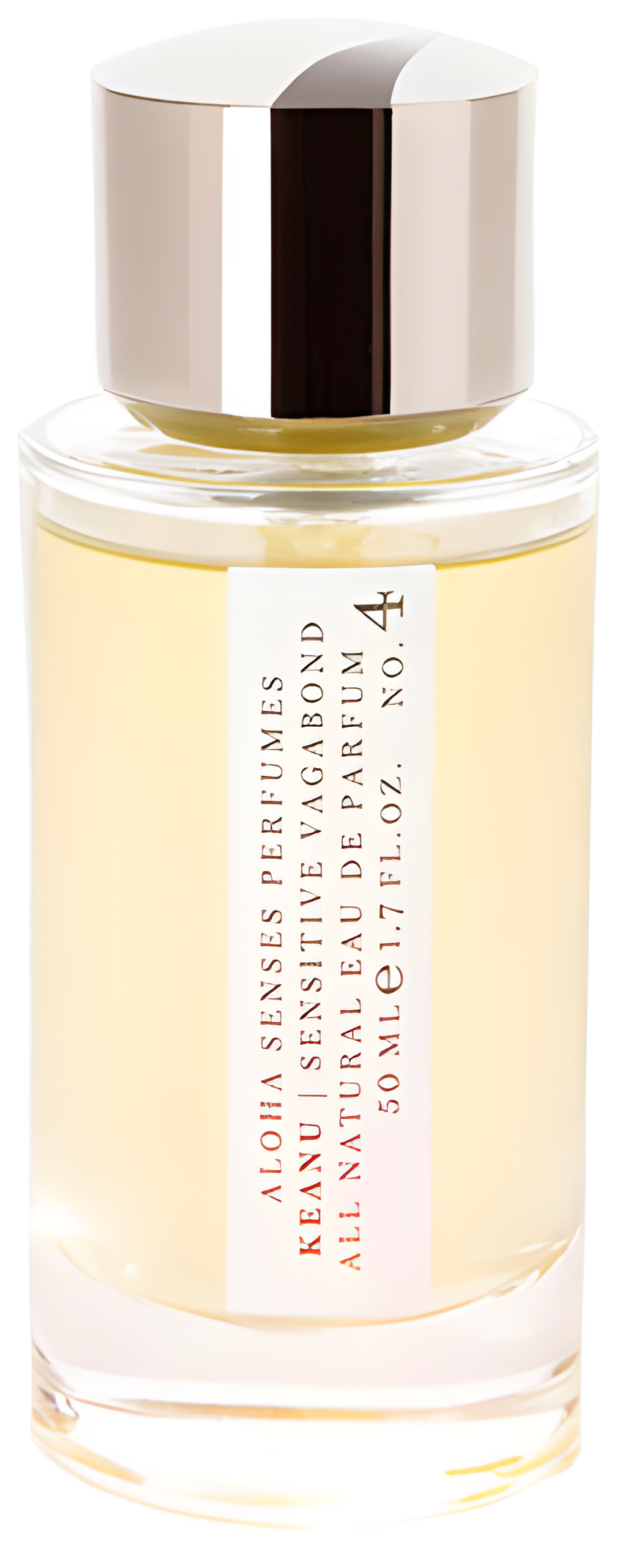 No. 4 Keanu Sensitive Vagabond by Aloha Senses perfume bottle