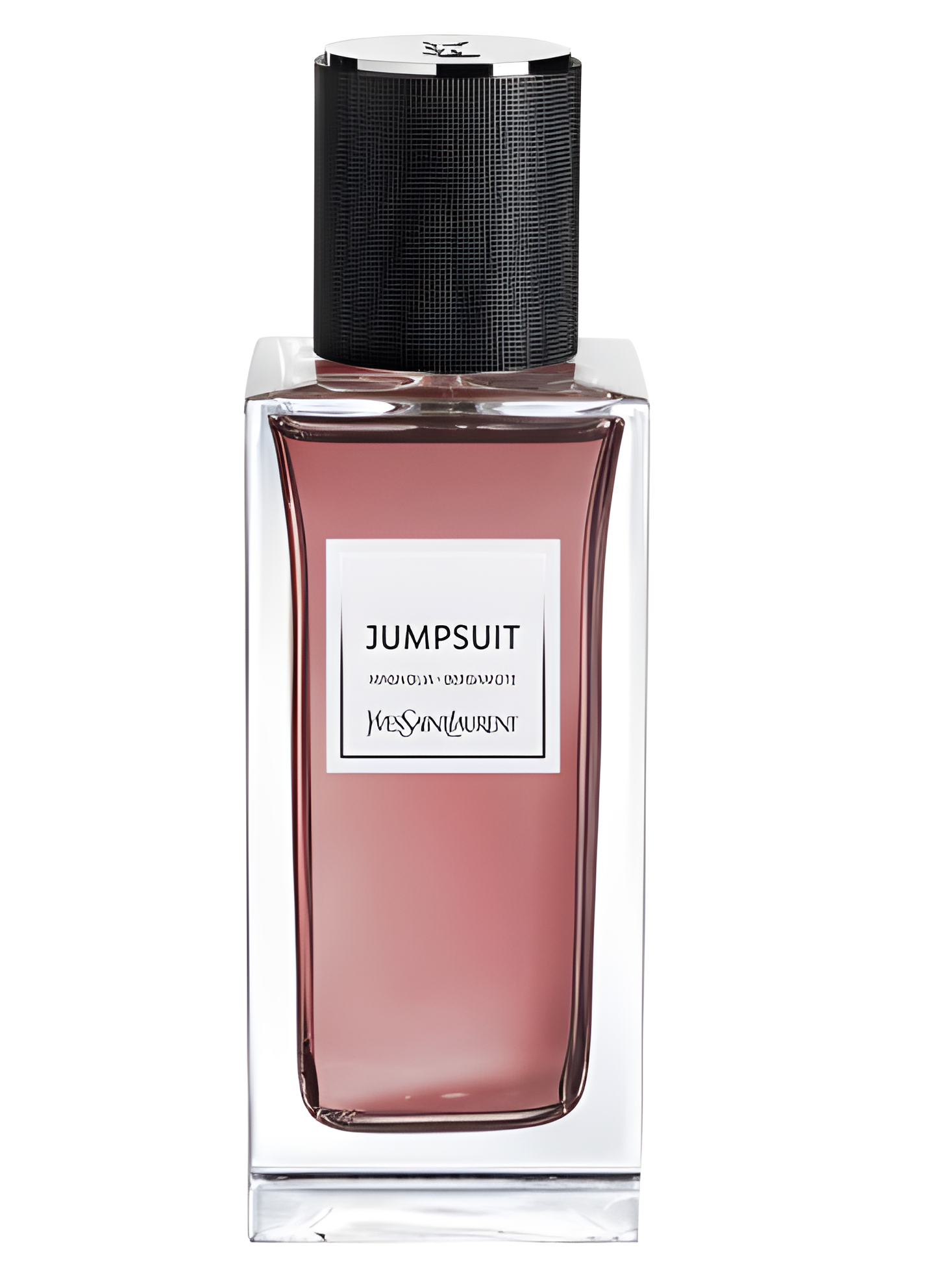 Jumpsuit by Yves Saint Laurent perfume bottle