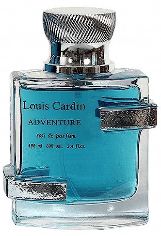 Adventure by Louis Cardin perfume bottle