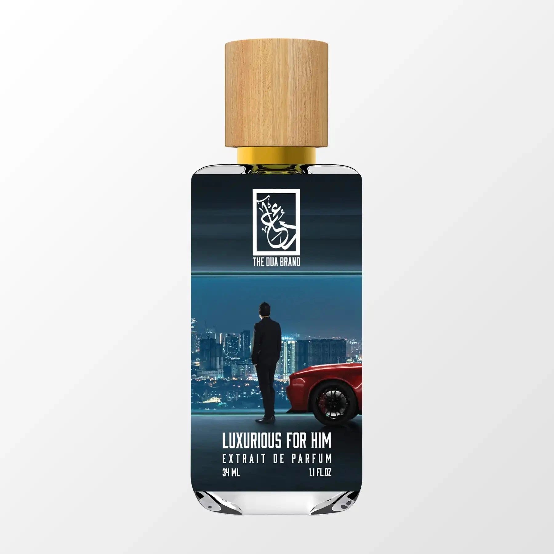 Luxurious for Him by The Dua Brand perfume bottle