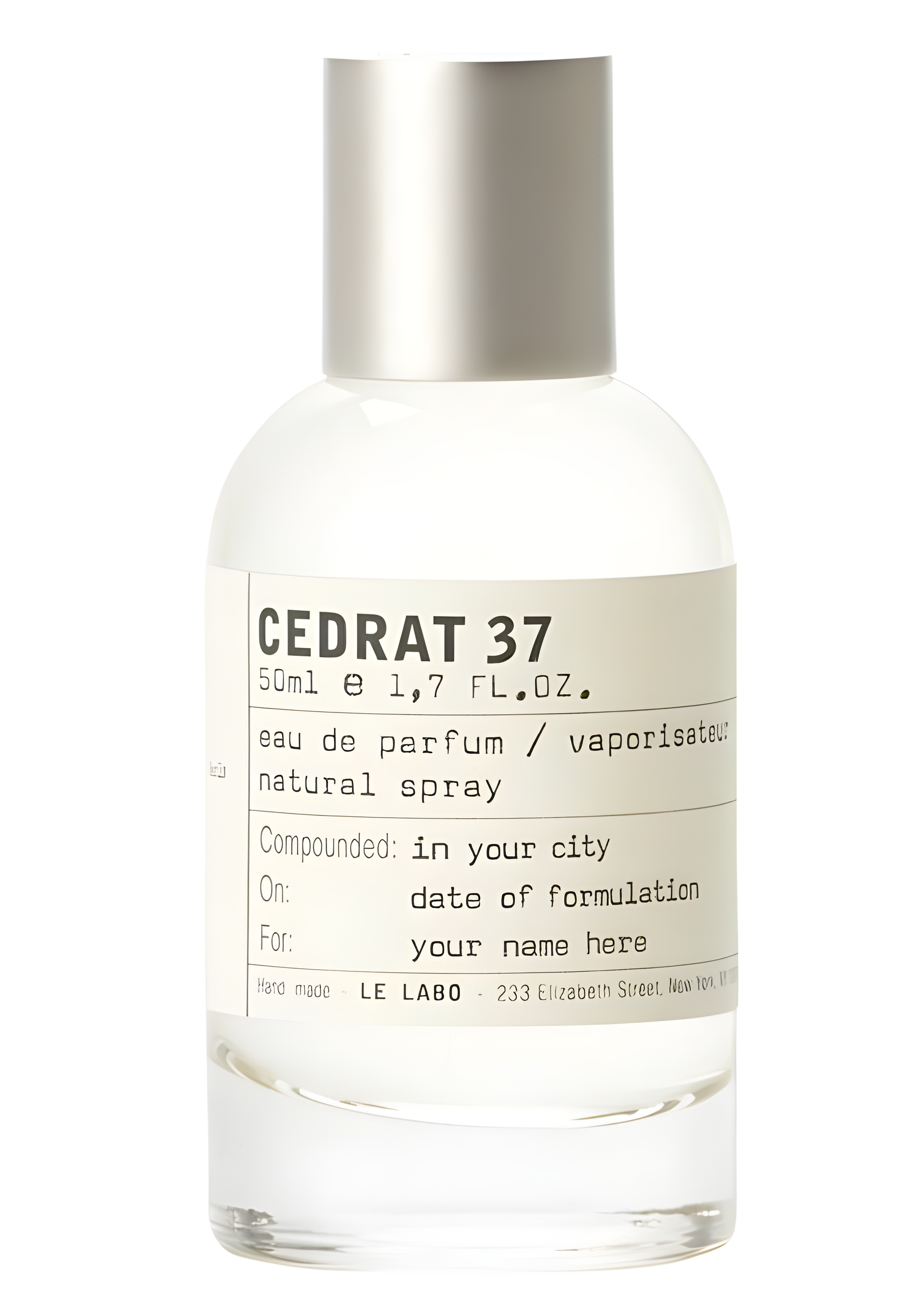 Cedrat 37 Berlin by Le Labo perfume bottle