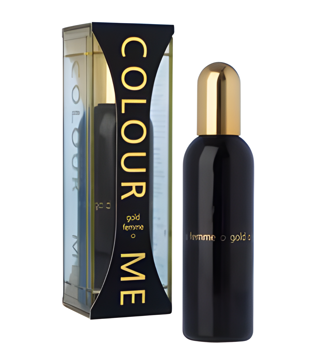 Colour Me Femme Gold by Milton Lloyd perfume bottle