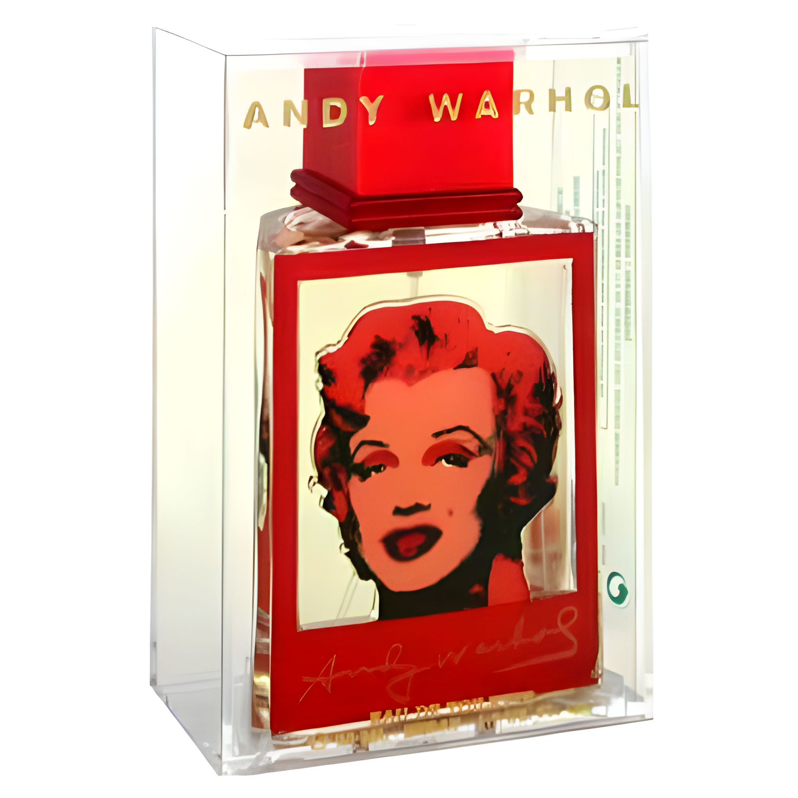 Marilyn Rouge by Andy Warhol perfume bottle