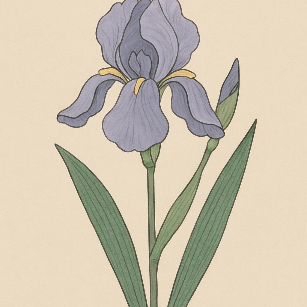Picture of Iris Pallida note