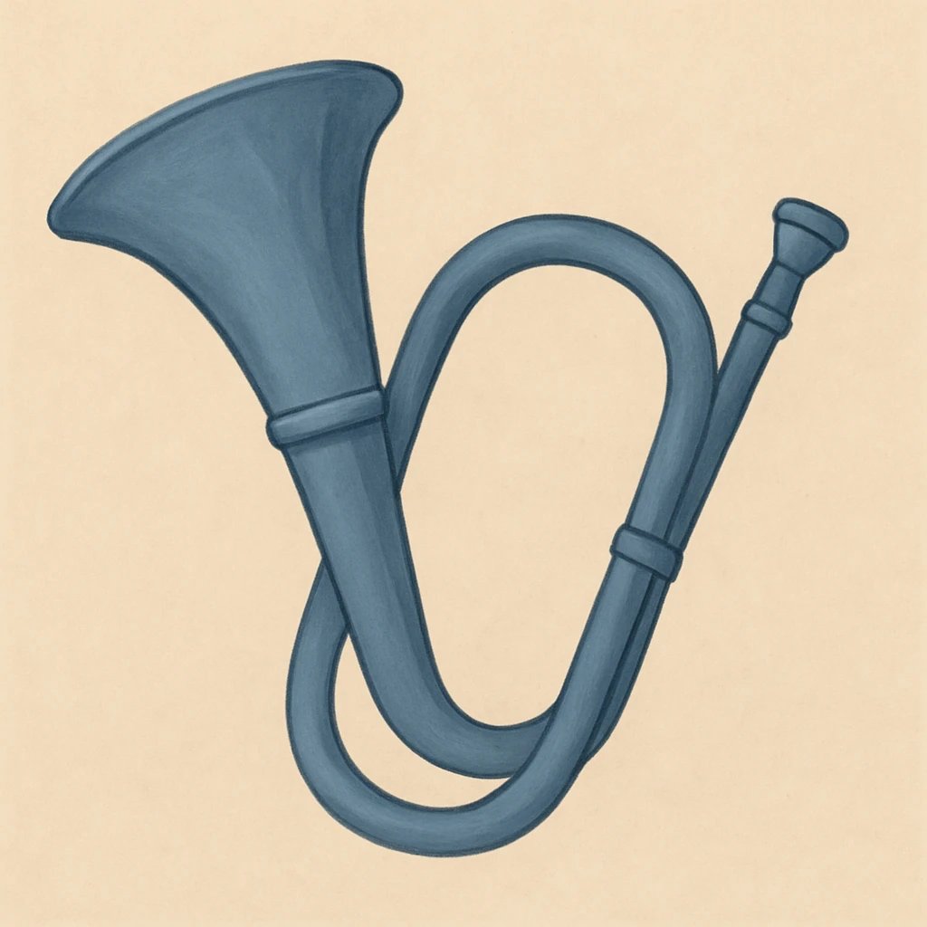 Picture of Blue Bugle note