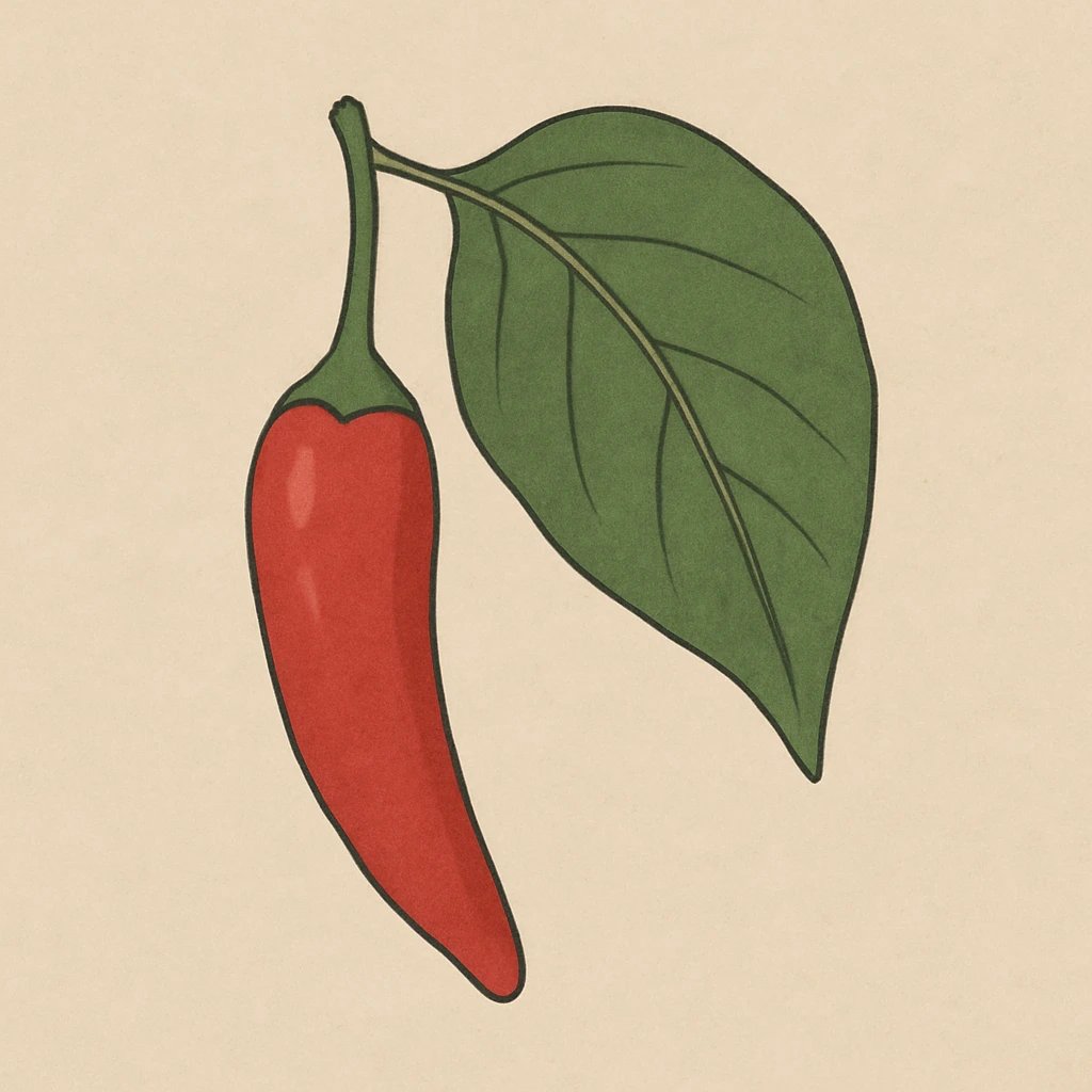 Picture of Chili Leaf note