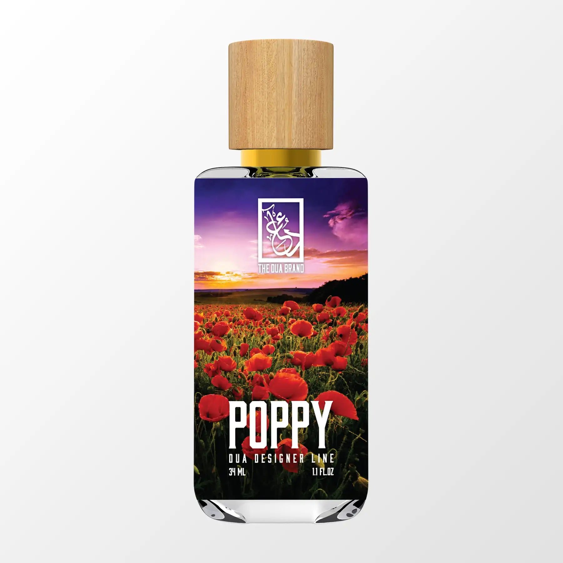Poppy by The Dua Brand perfume bottle