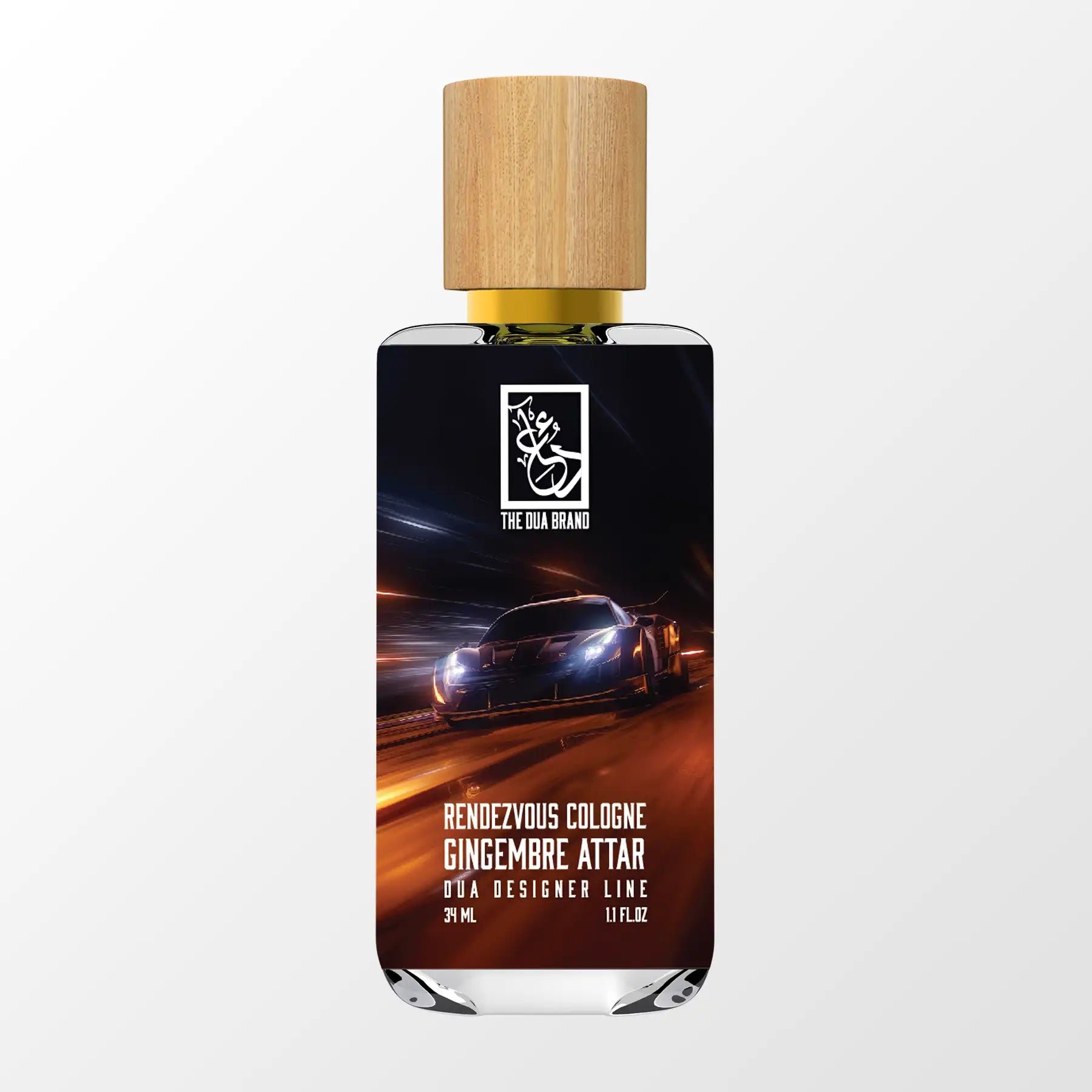 Rendezvous Cologne Gingembre Attar by The Dua Brand perfume bottle