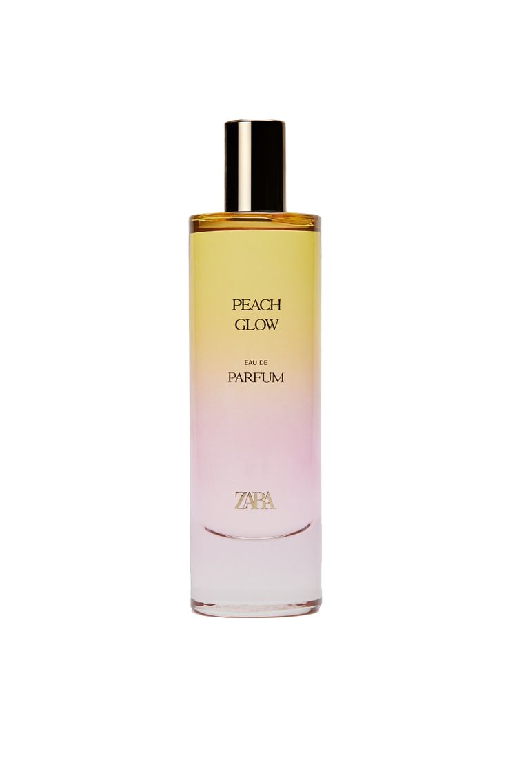 Peach Glow Eau de Parfum by Zara perfume bottle
