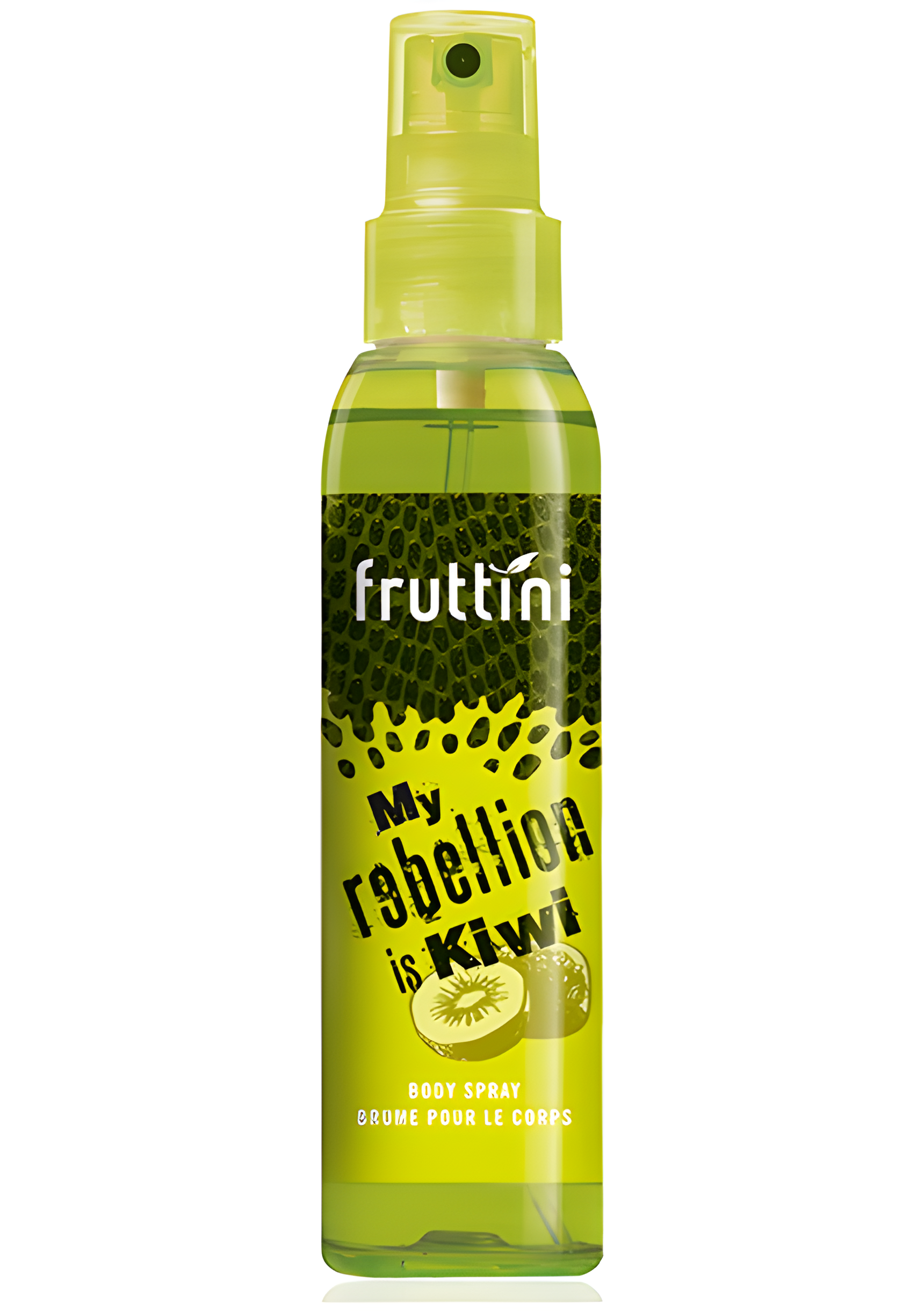 My Rebellion Is Kiwi by Fruttini perfume bottle