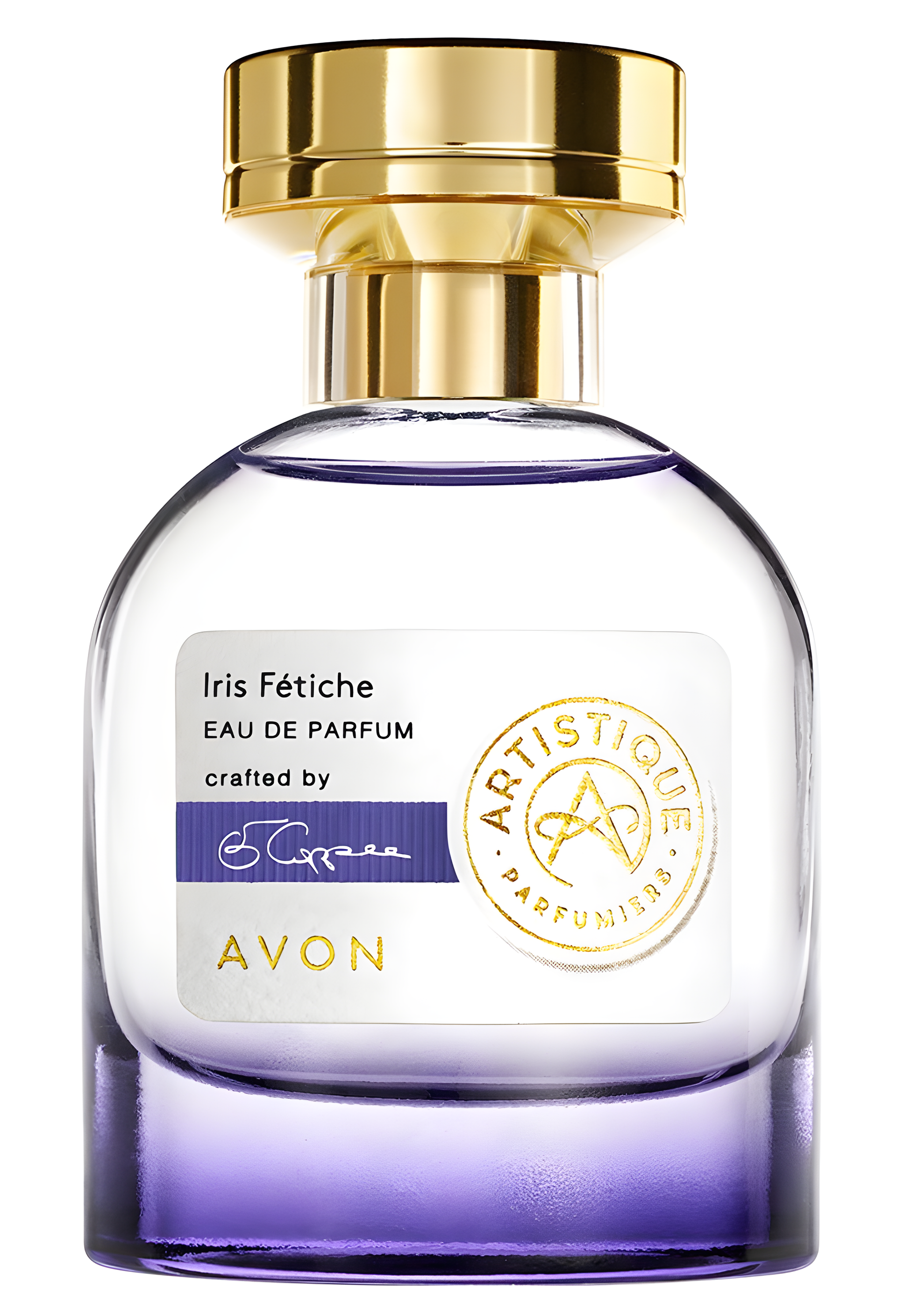 Iris Fetiche by Avon perfume bottle