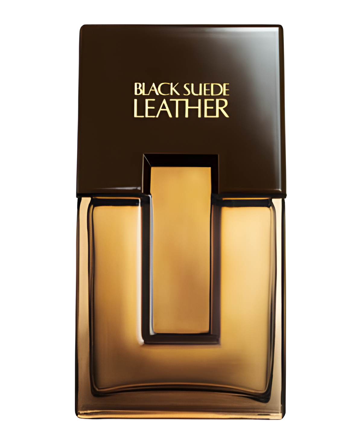 Black Suede Leather by Avon perfume bottle