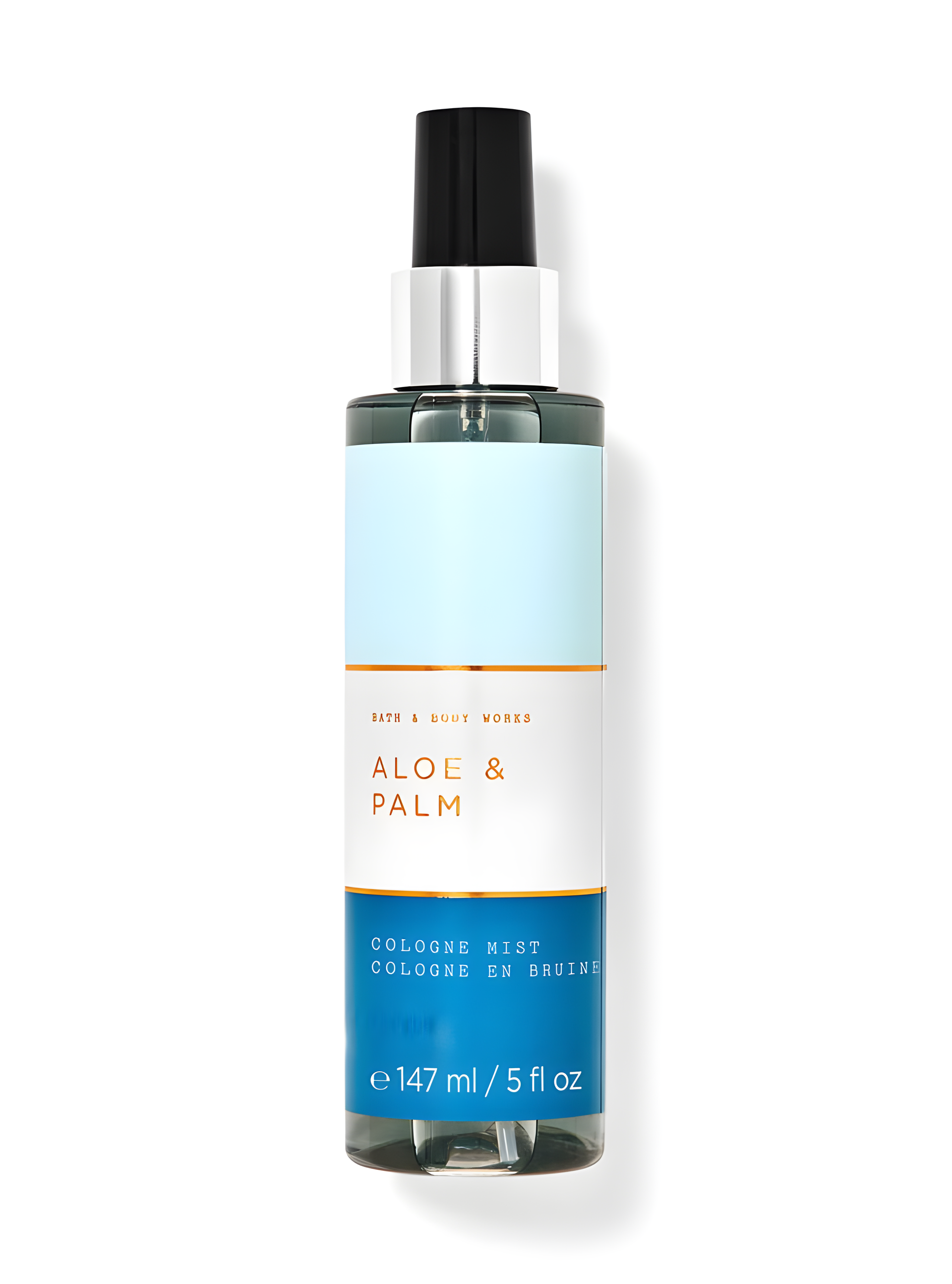 Aloe & Palm Cologne Mist by Bath & Body Works perfume bottle