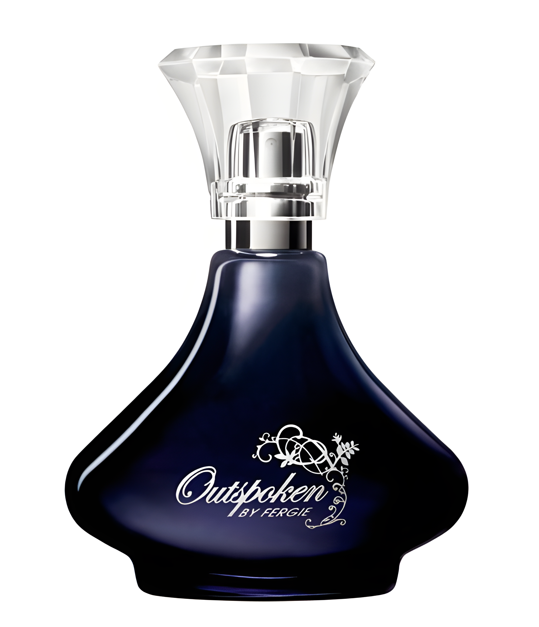 Outspoken by Fergie by Avon perfume bottle