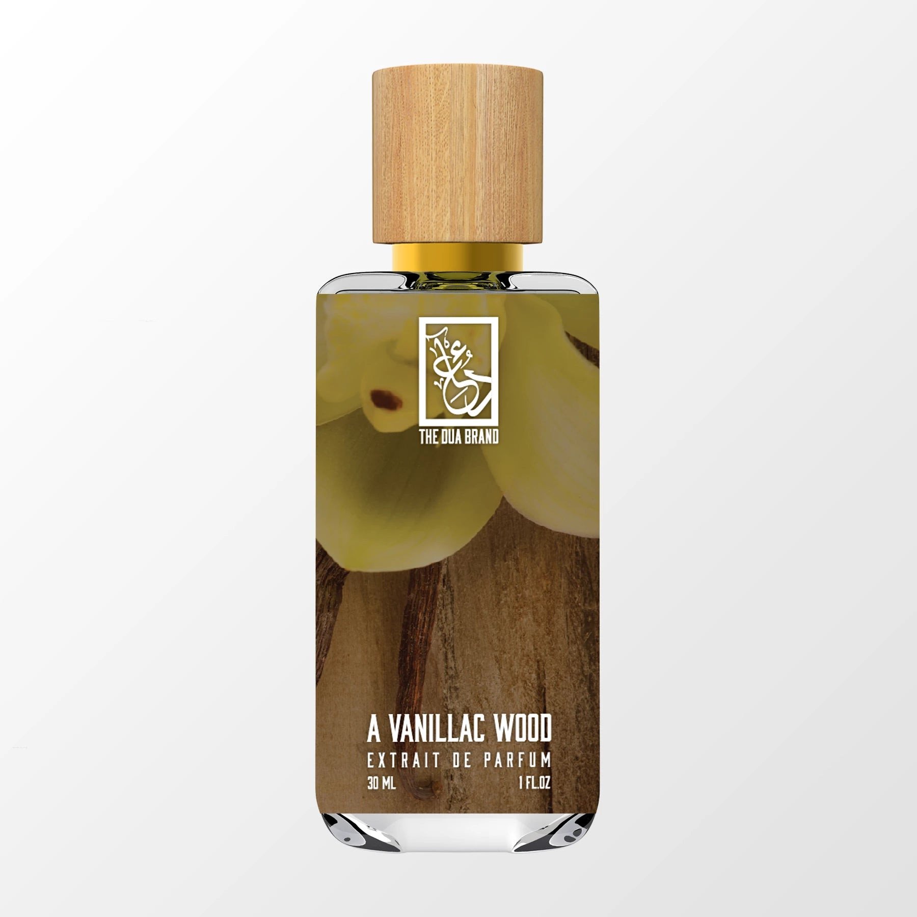 A Vanillac Wood by The Dua Brand perfume bottle