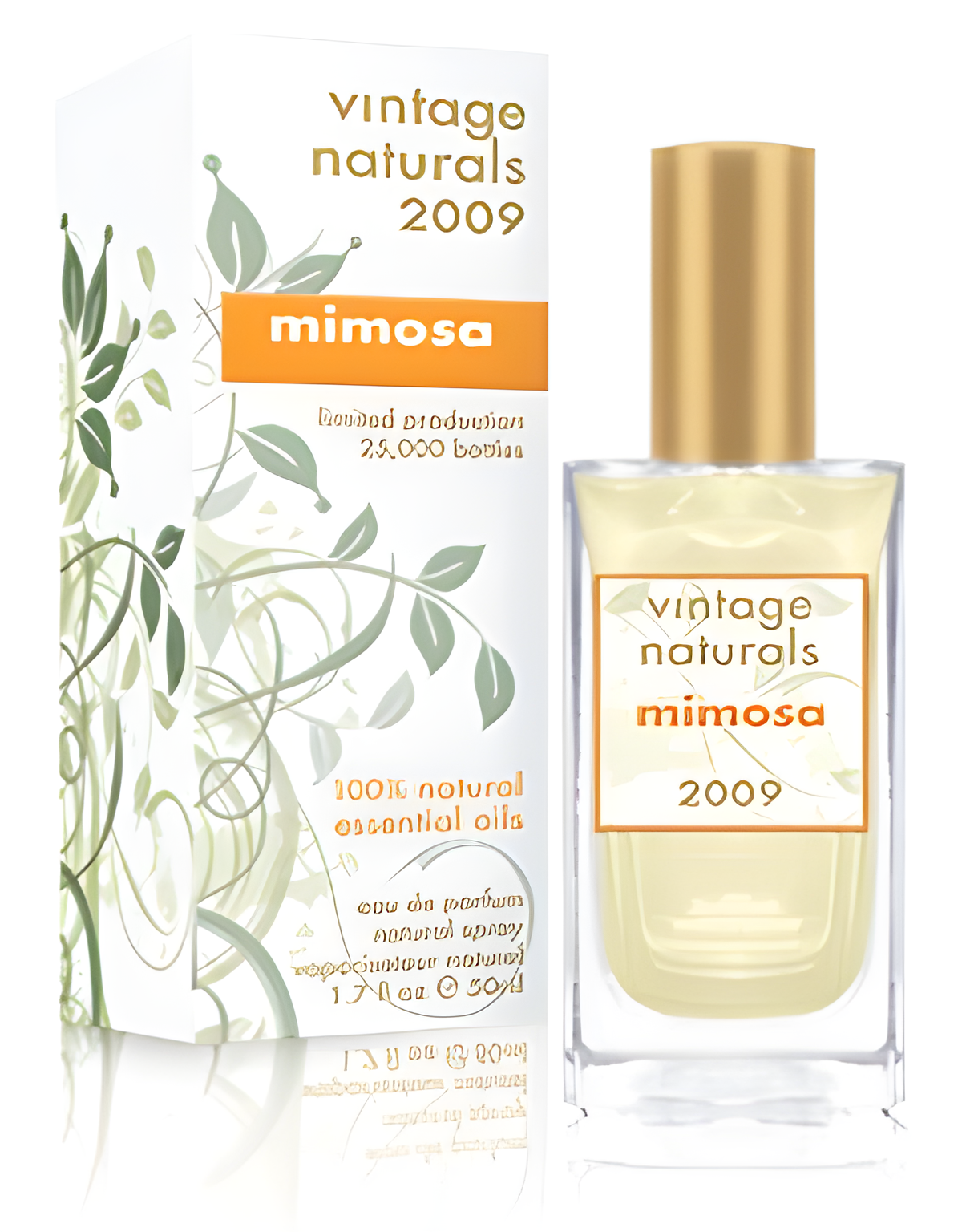 Vintage Naturals 2009 Mimosa by Demeter Fragrance perfume bottle