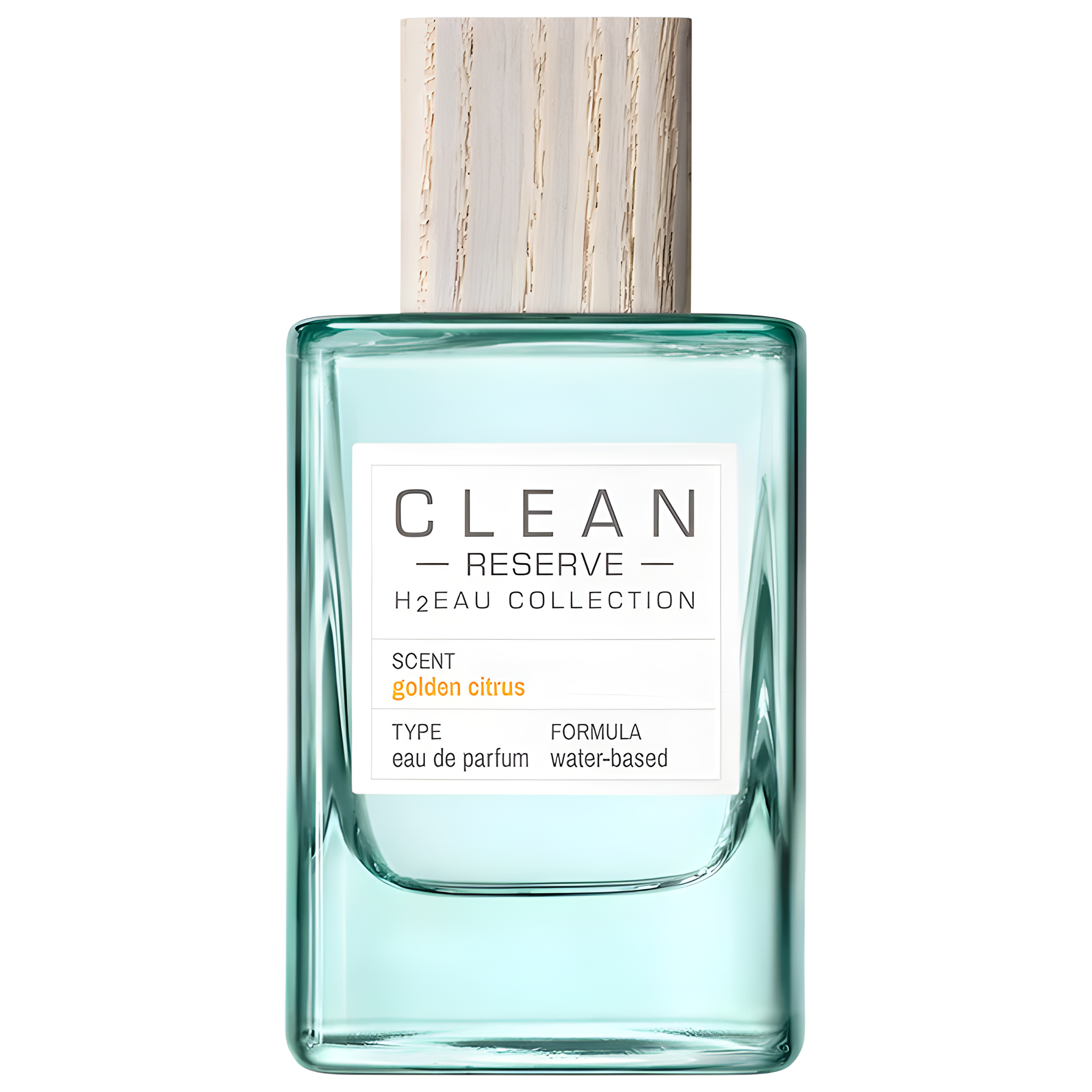 H2Eau Golden Citrus by Clean perfume bottle