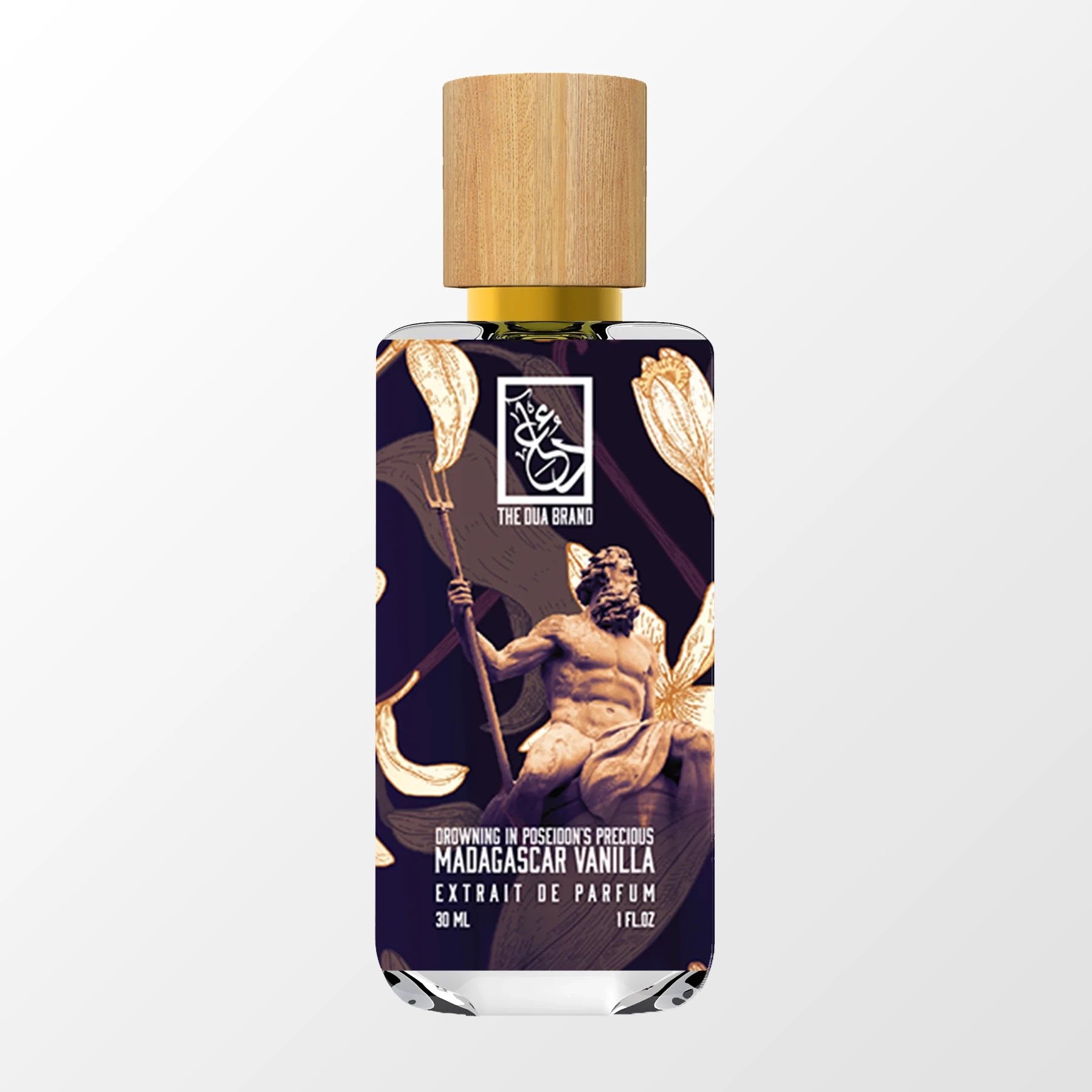 Drowning in Poseidon’s Precious Madagascar Vanilla by The Dua Brand perfume bottle