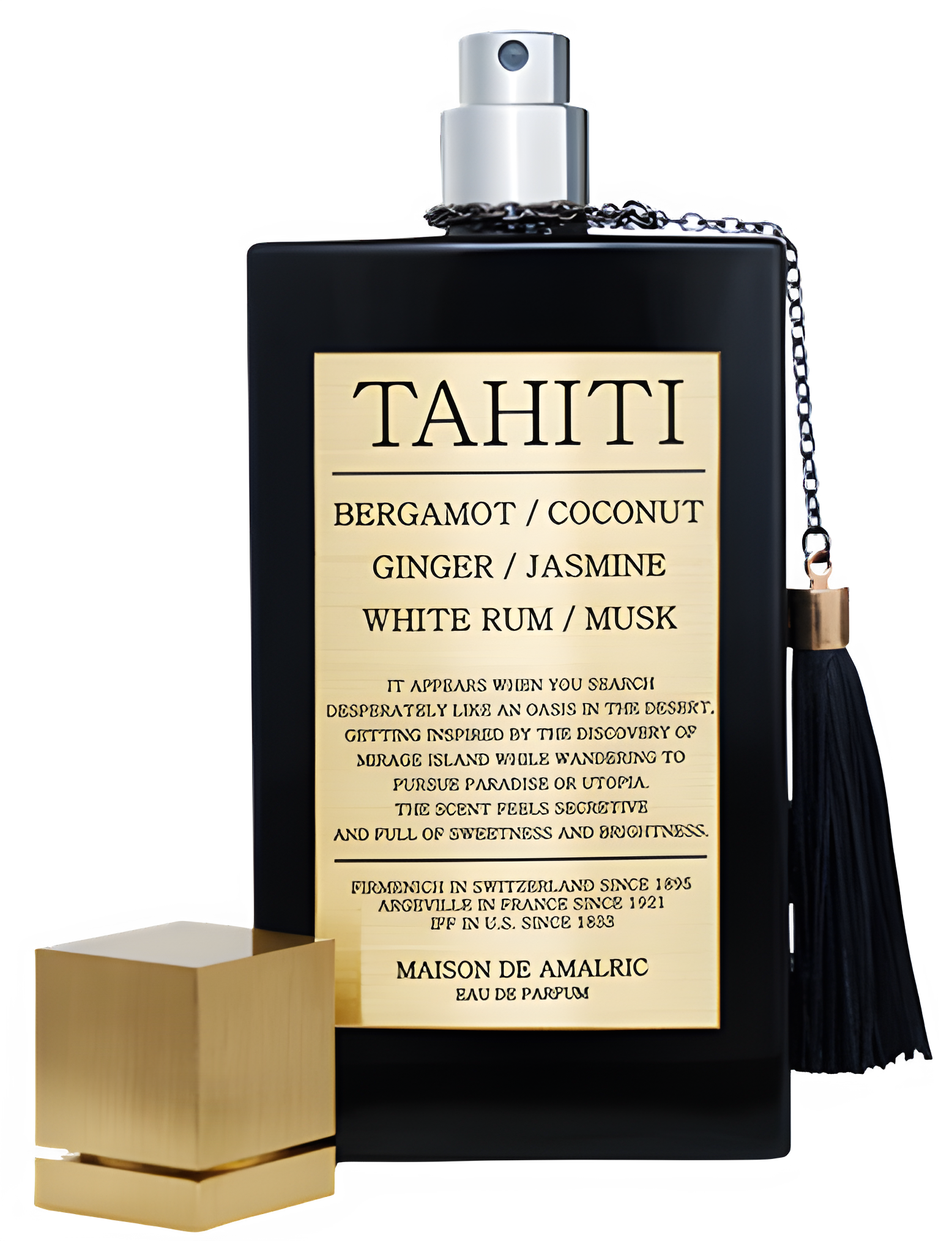 Tahiti by Maison de Amalric perfume bottle
