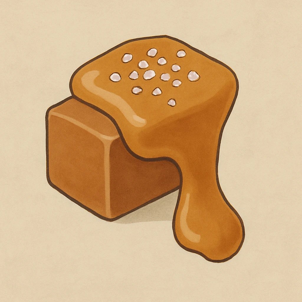 Picture of Salted Caramel note
