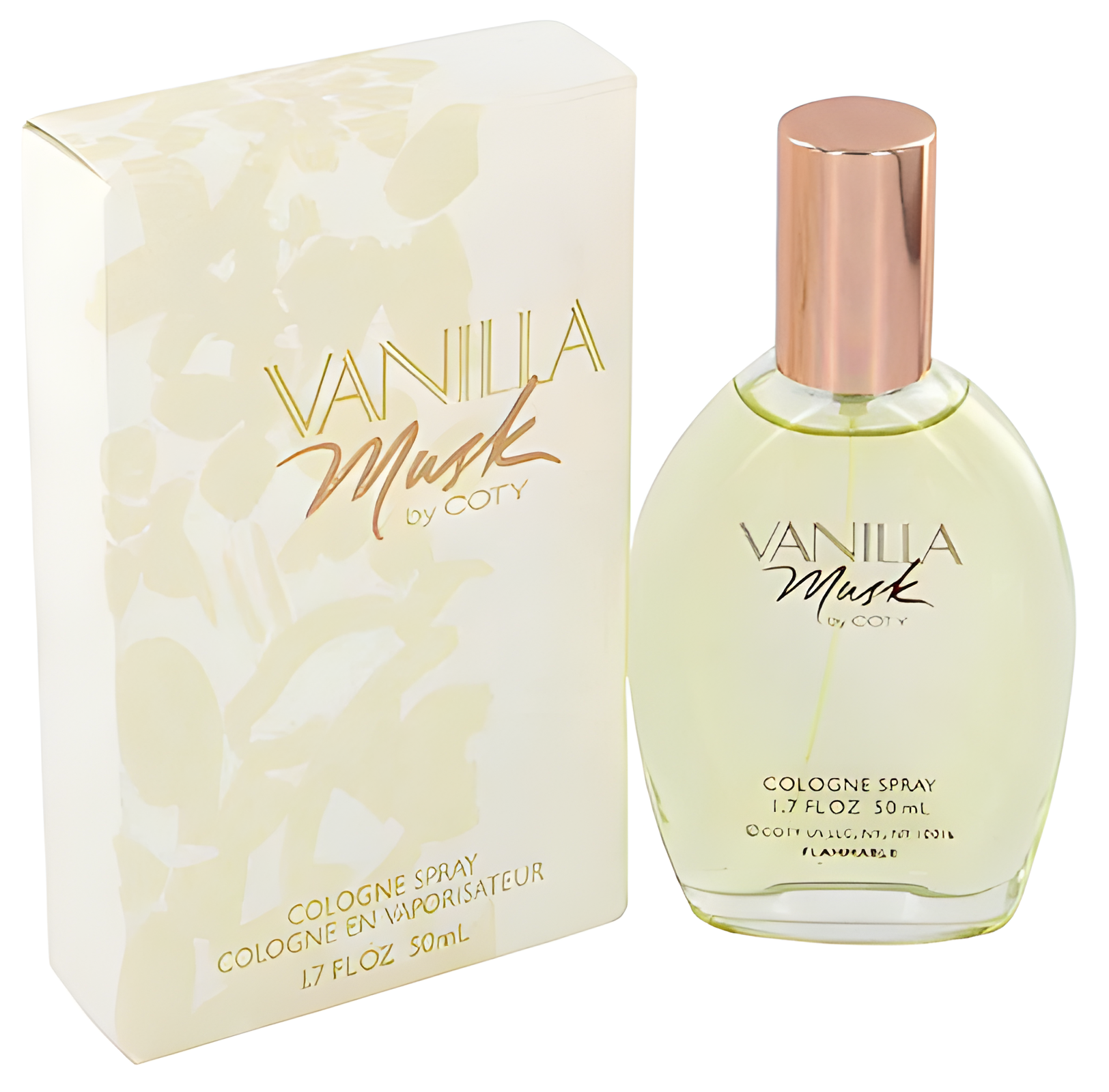 Vanilla Musk by Coty perfume bottle