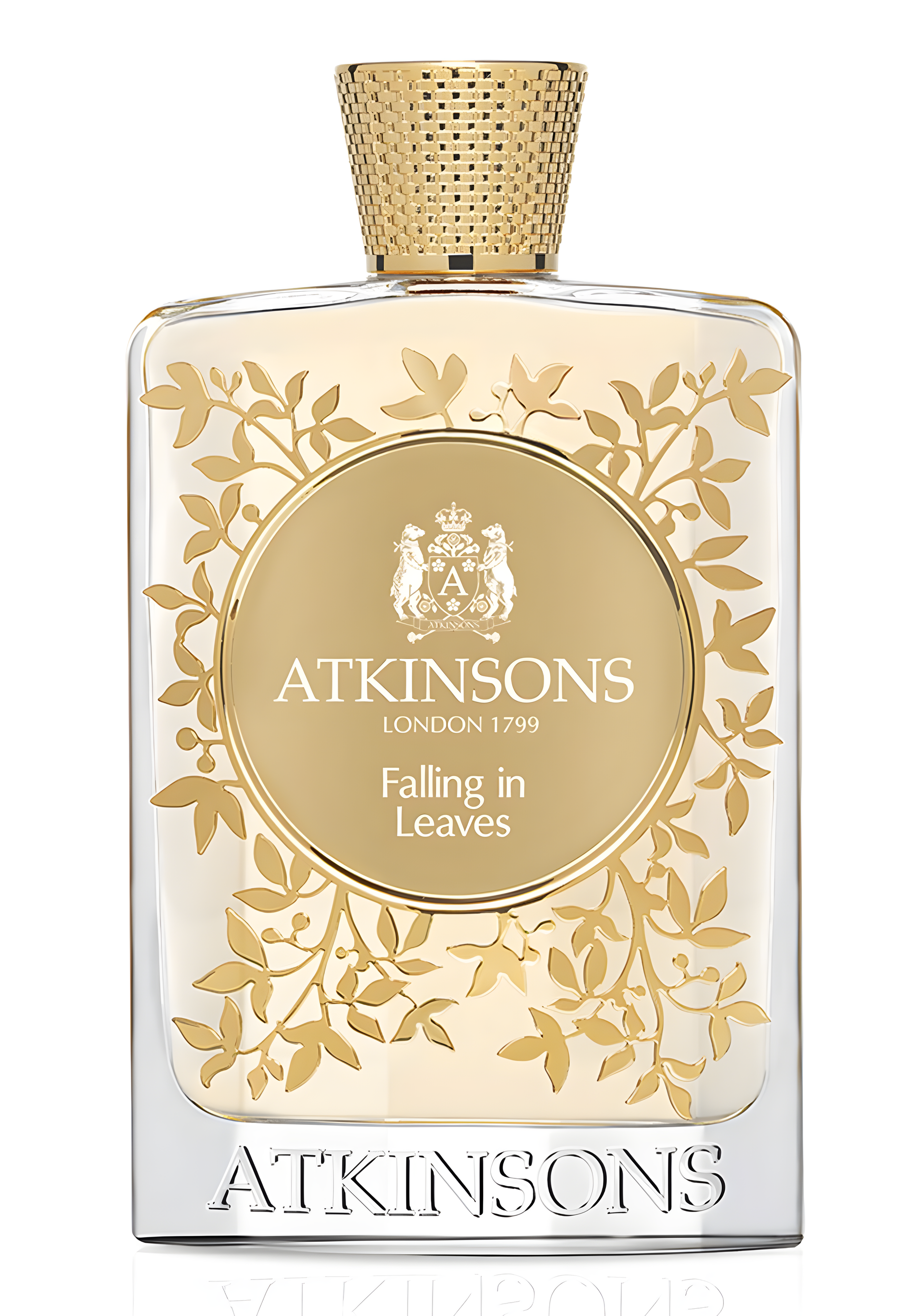 Falling in Leaves by Atkinsons perfume bottle